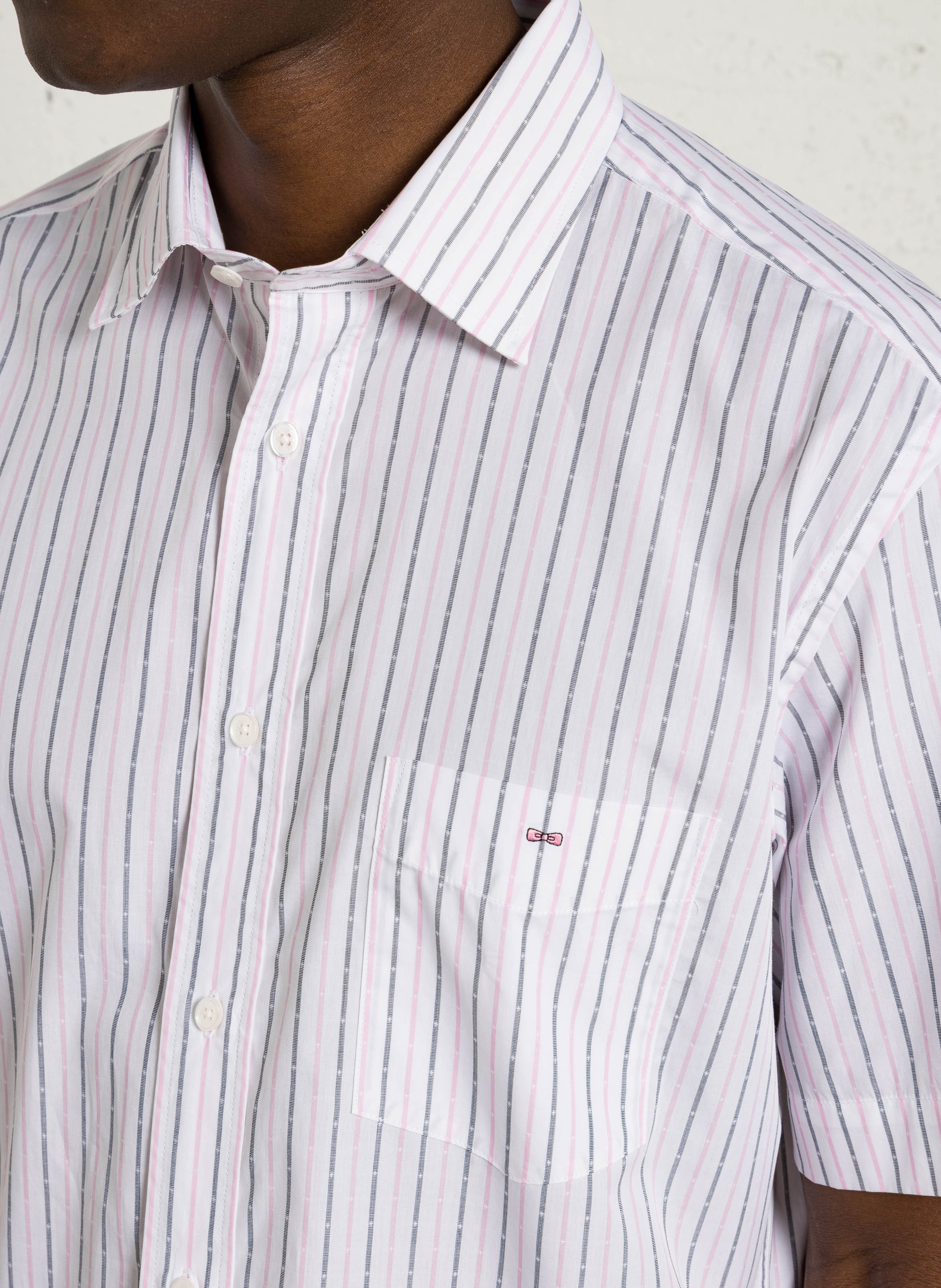 Chemise col classique  EDEN PARK Rose