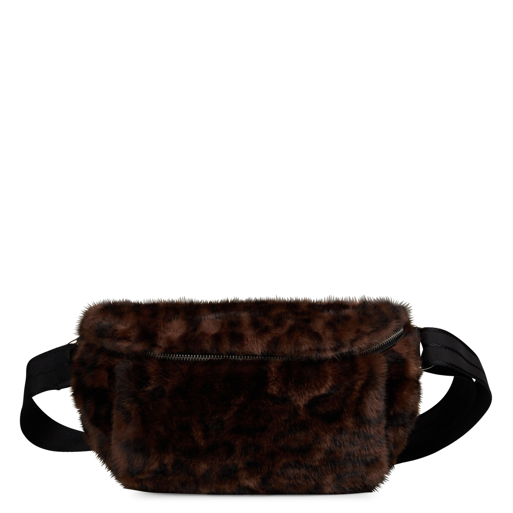 Faux fur waist bag BELLEROSE Grey