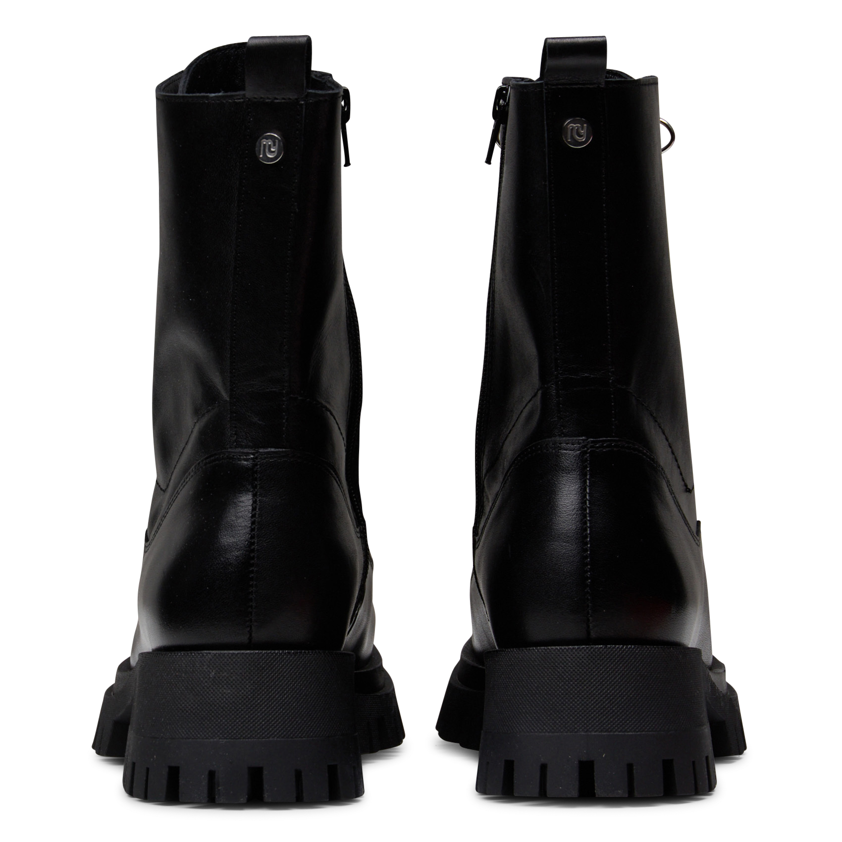 Leather ankle boots MELLOW YELLOW Black