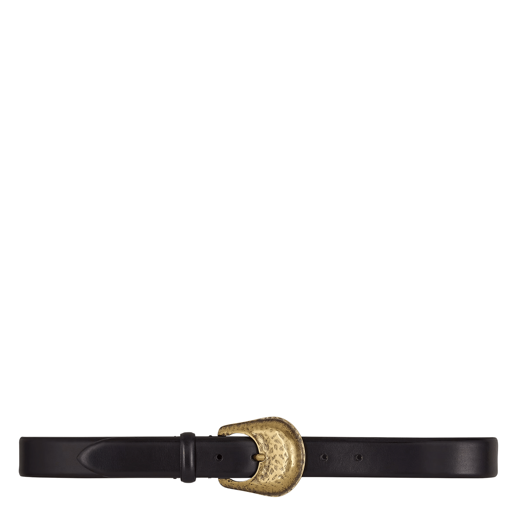 Ceinture en cuir BA&SH Noir