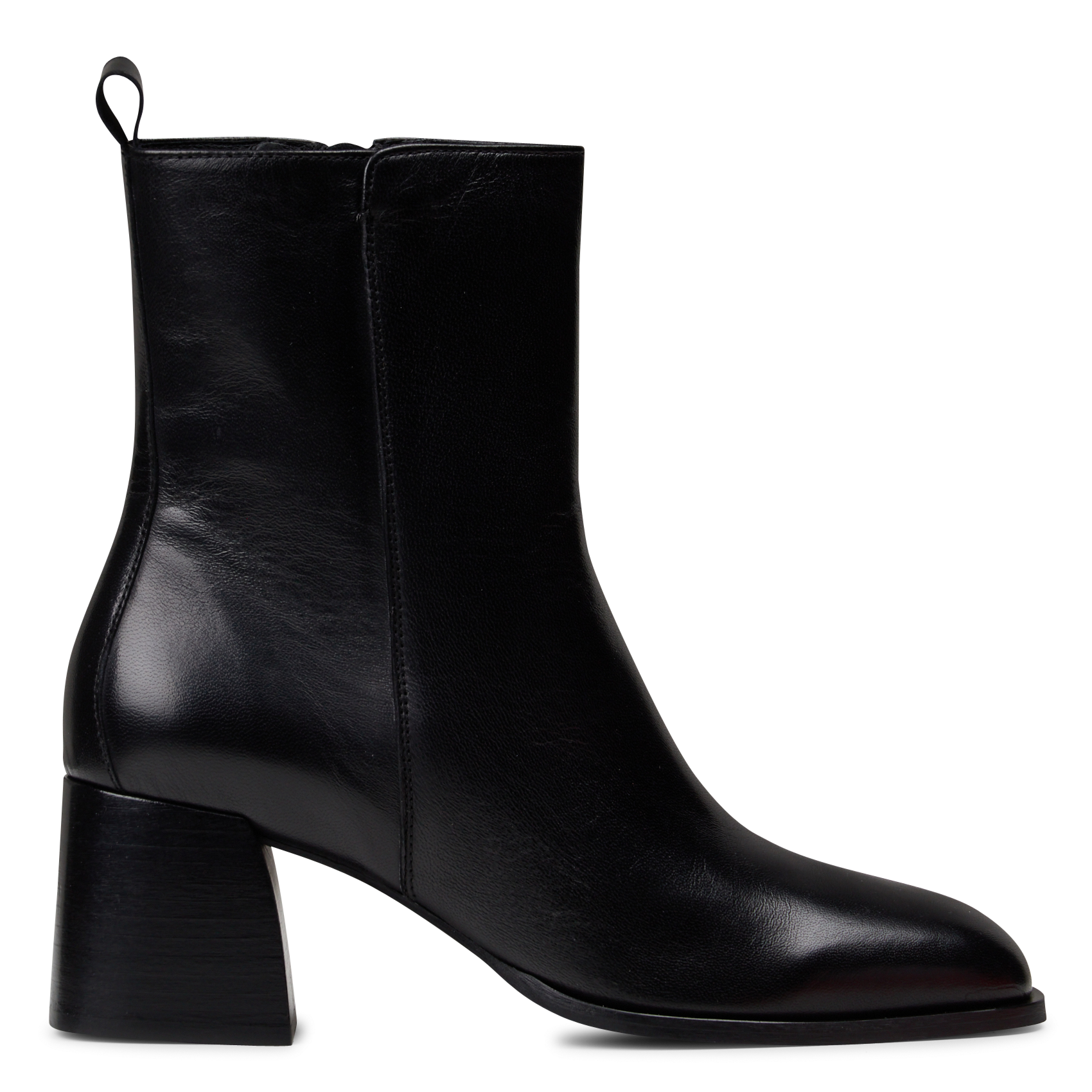 Leather mid-calf boots MELLOW YELLOW Black