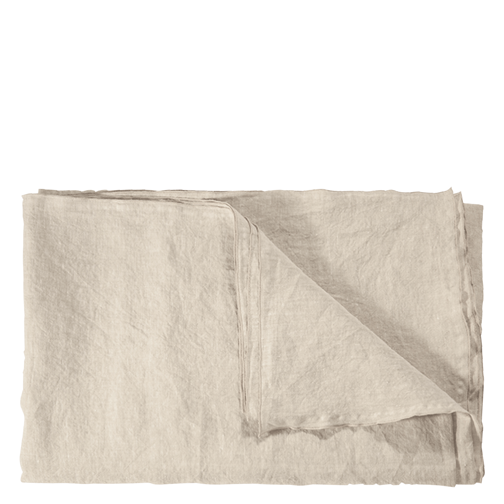 Washed linen tablecloth BeigeBED AND PHILOSOPHY