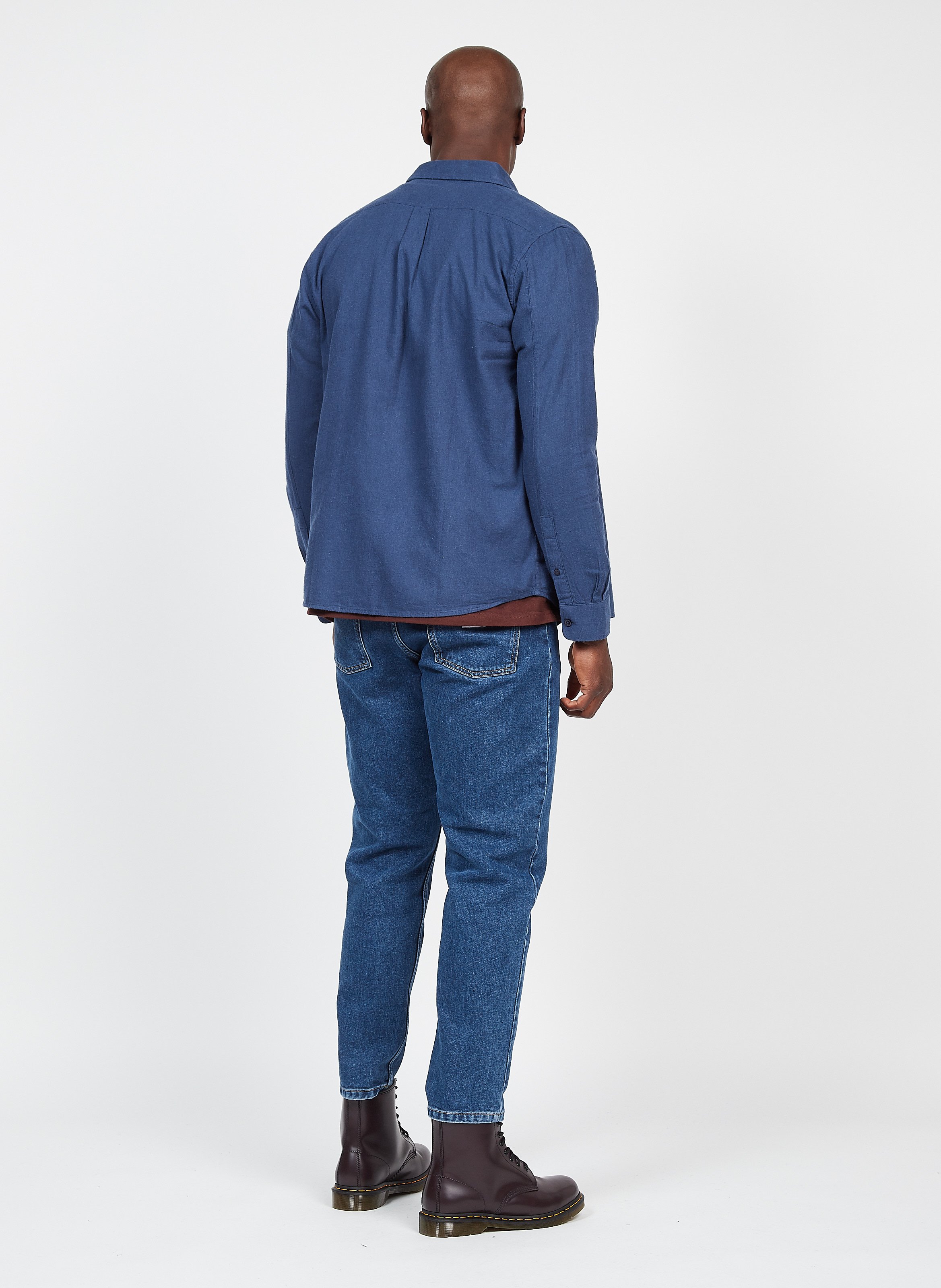 Azure Wash Organic Cotton Men's Button Down Shirt