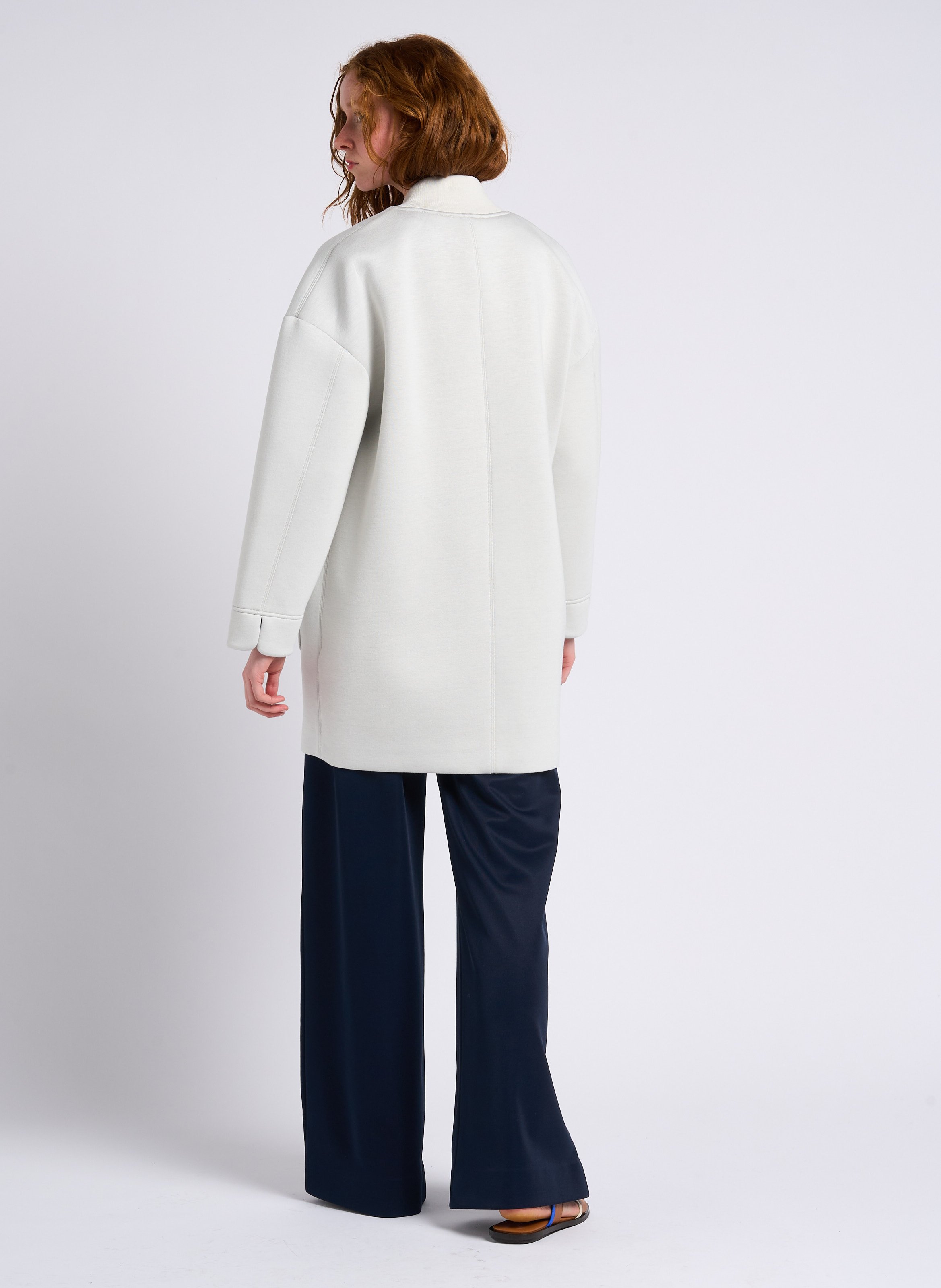 Veste droite col teddy MAX&Co. Blanc