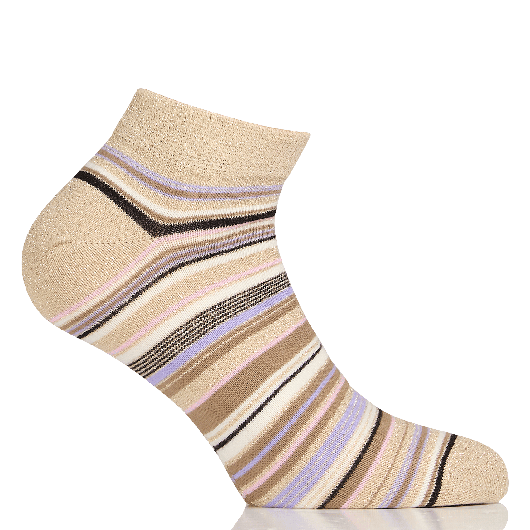 Socken aus Baumwollmischung mit Glitzer MIA ZIA