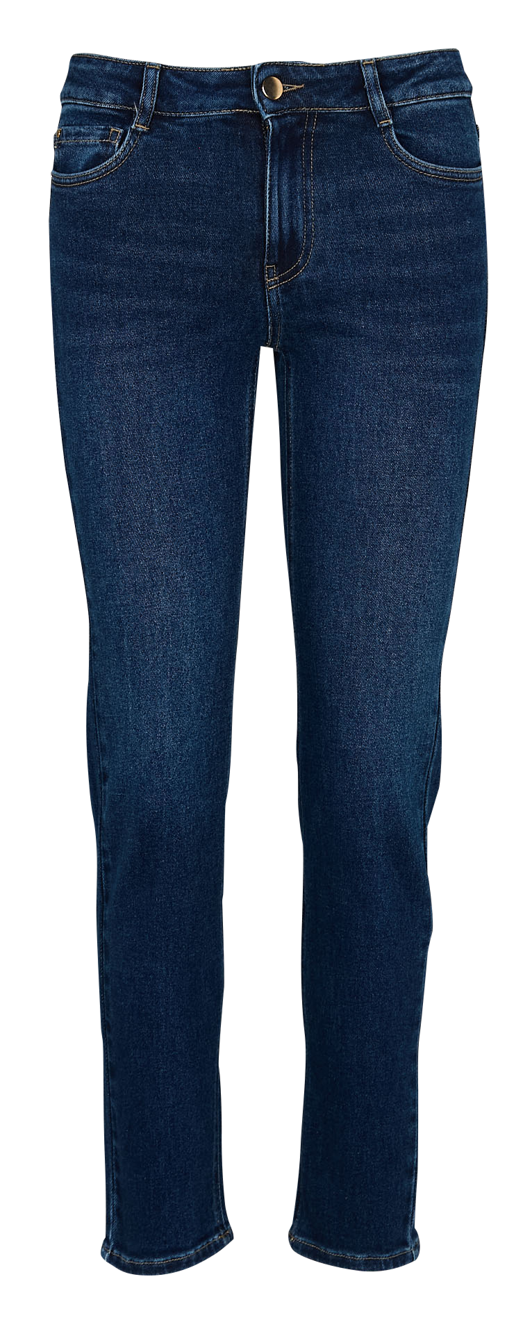Raw cotton-blend slim-fit jeans MAISON 123 Blue