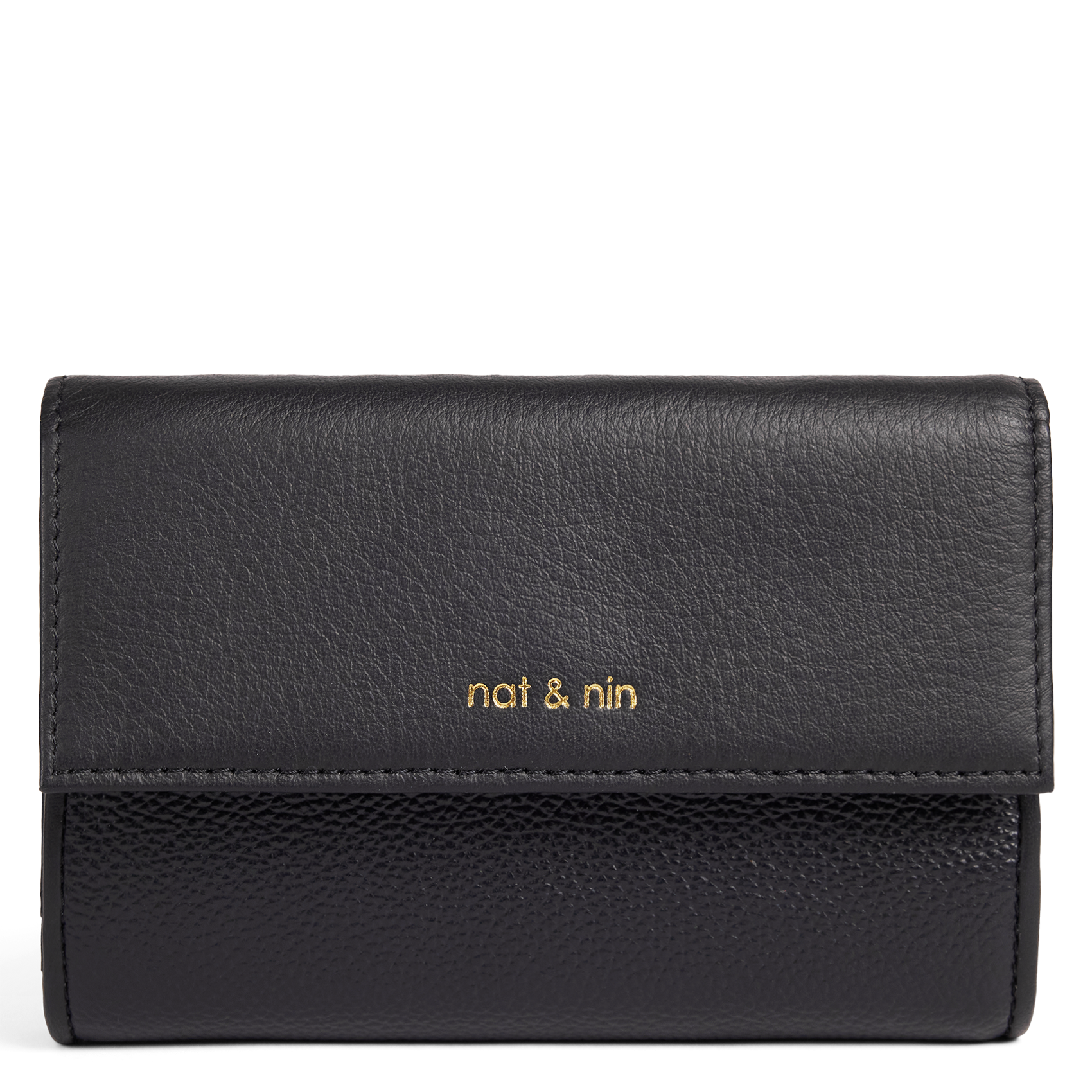 Portefeuille en cuir NAT & NIN