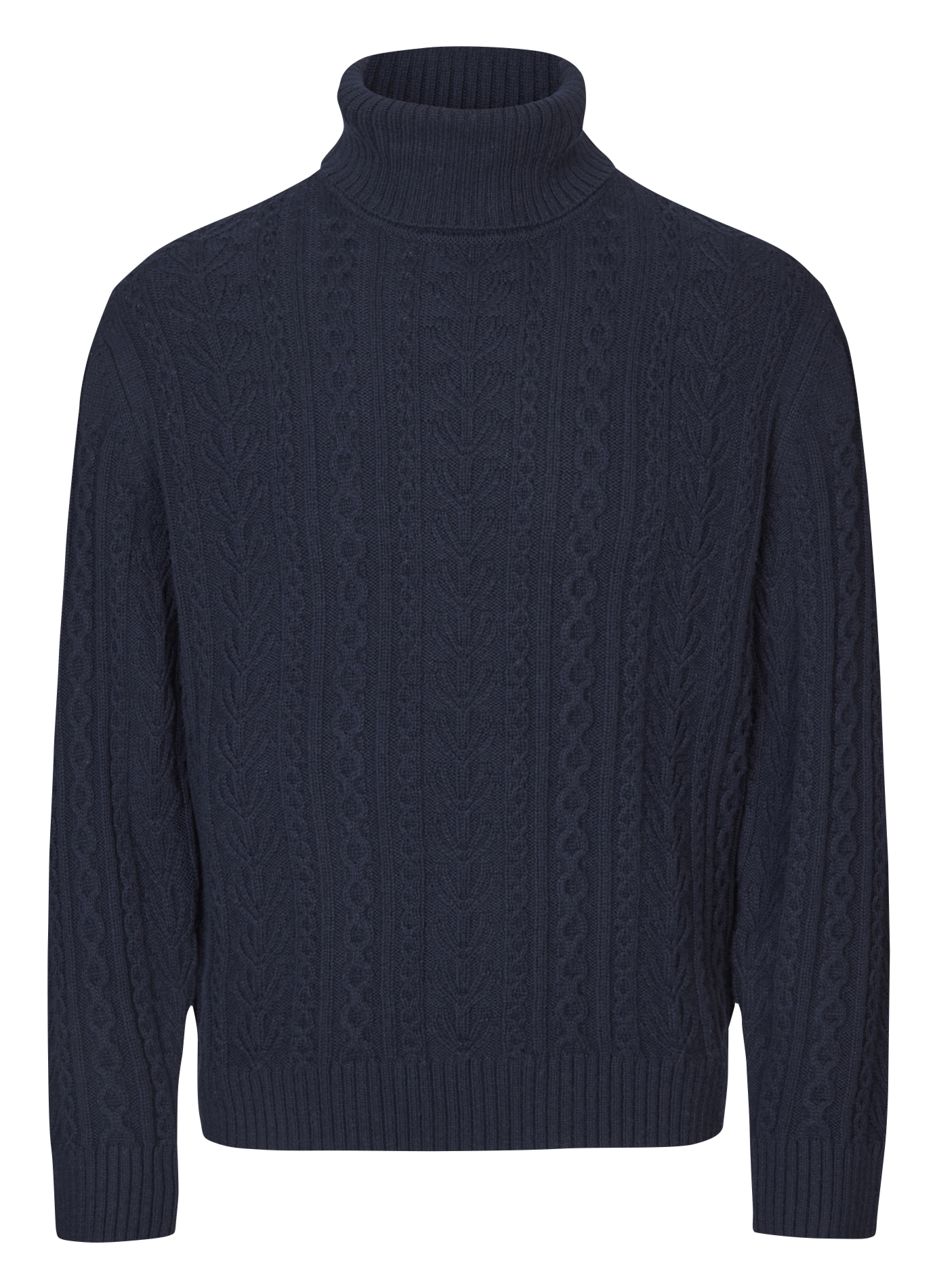 Rollkragenpullover Regular SAMSOE SAMSOE Blau