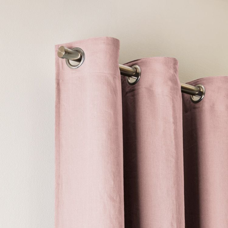 Lined black-out curtain with eyelets MADURA Pink