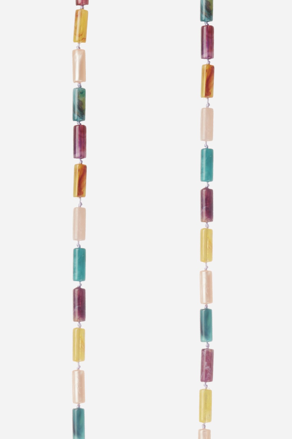 Beaded phone chain LA COQUE FRANCAISE Green