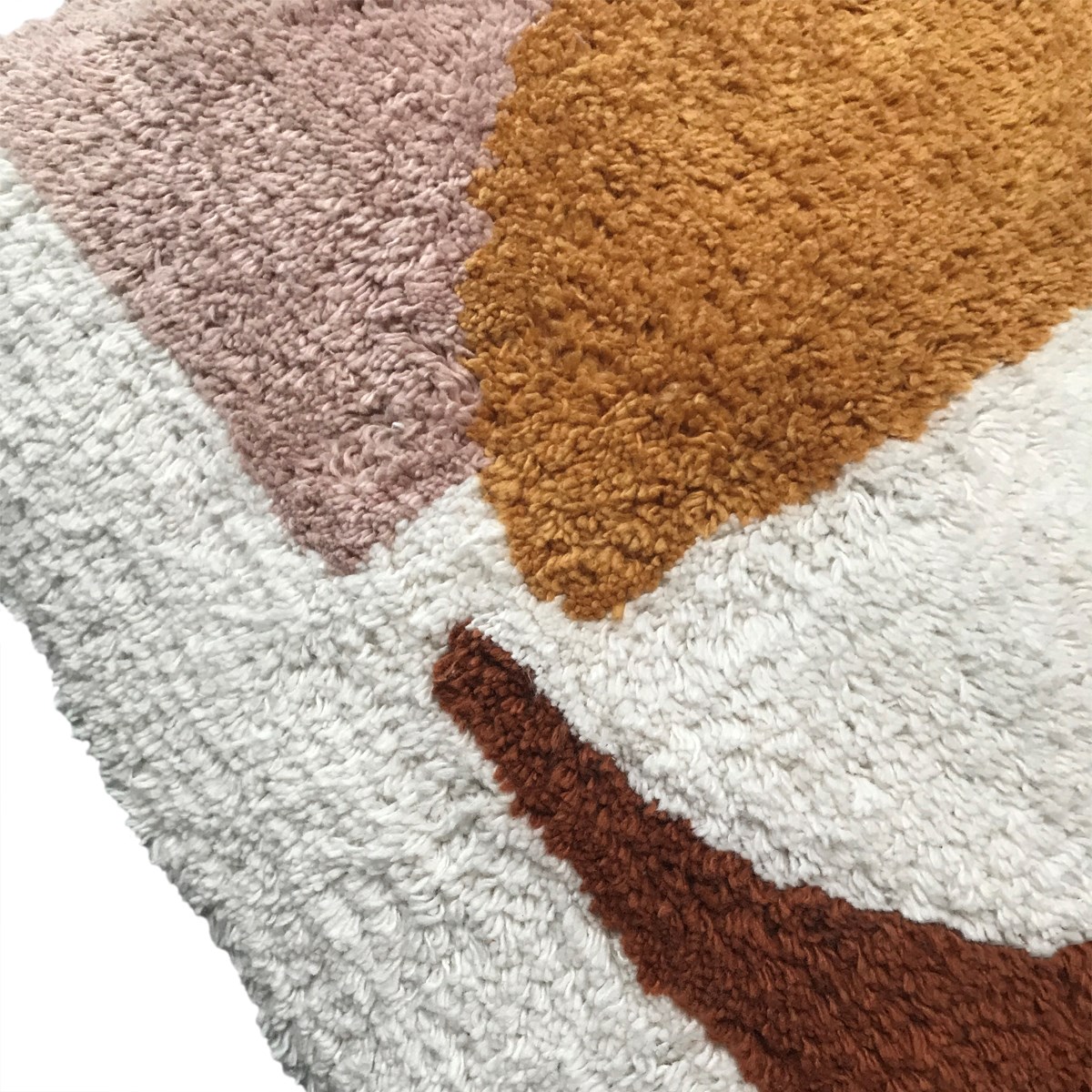 Tufted cotton cushion TODAY LINGE DE MAISON Pink