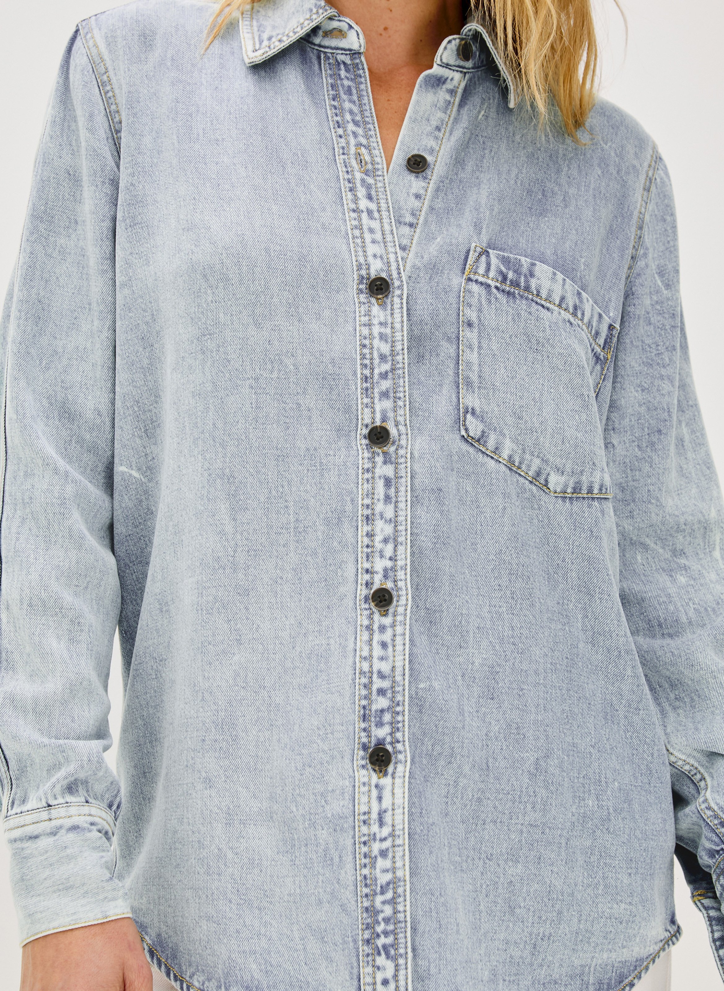 Chemise col classique RAILS Blue