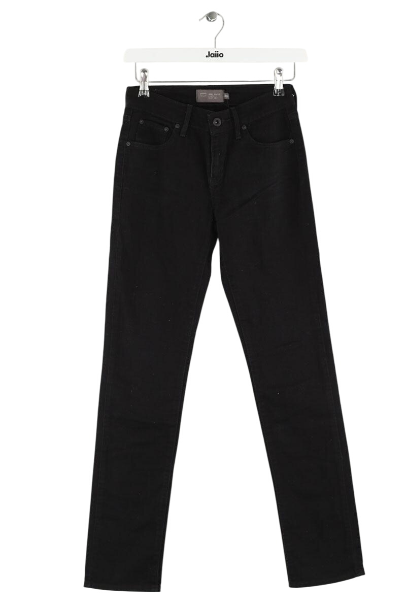 Cotton straight jeans LEVI'S - Seconde main Black