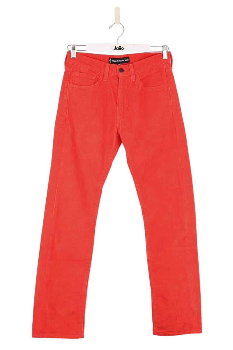 Slim-fit cotton cargo pants LEVI'S - Seconde main Red