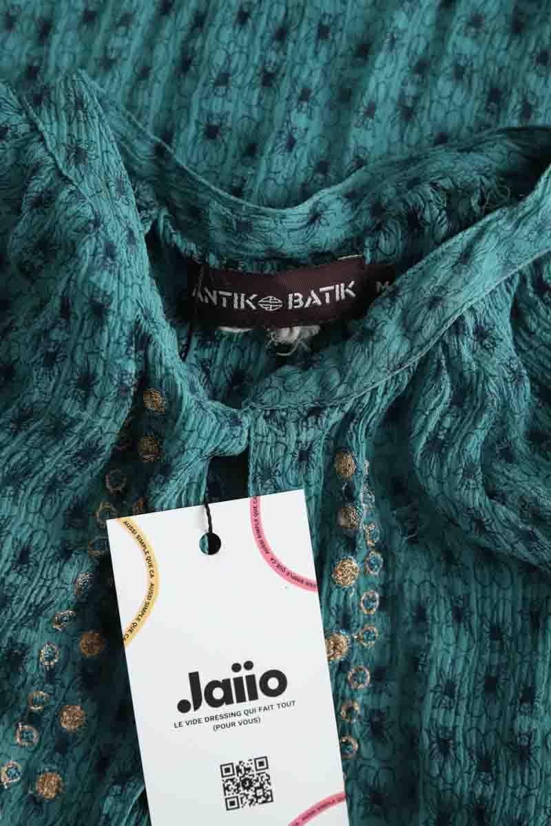 Polo shirt ANTIK BATIK - Seconde Main Blue