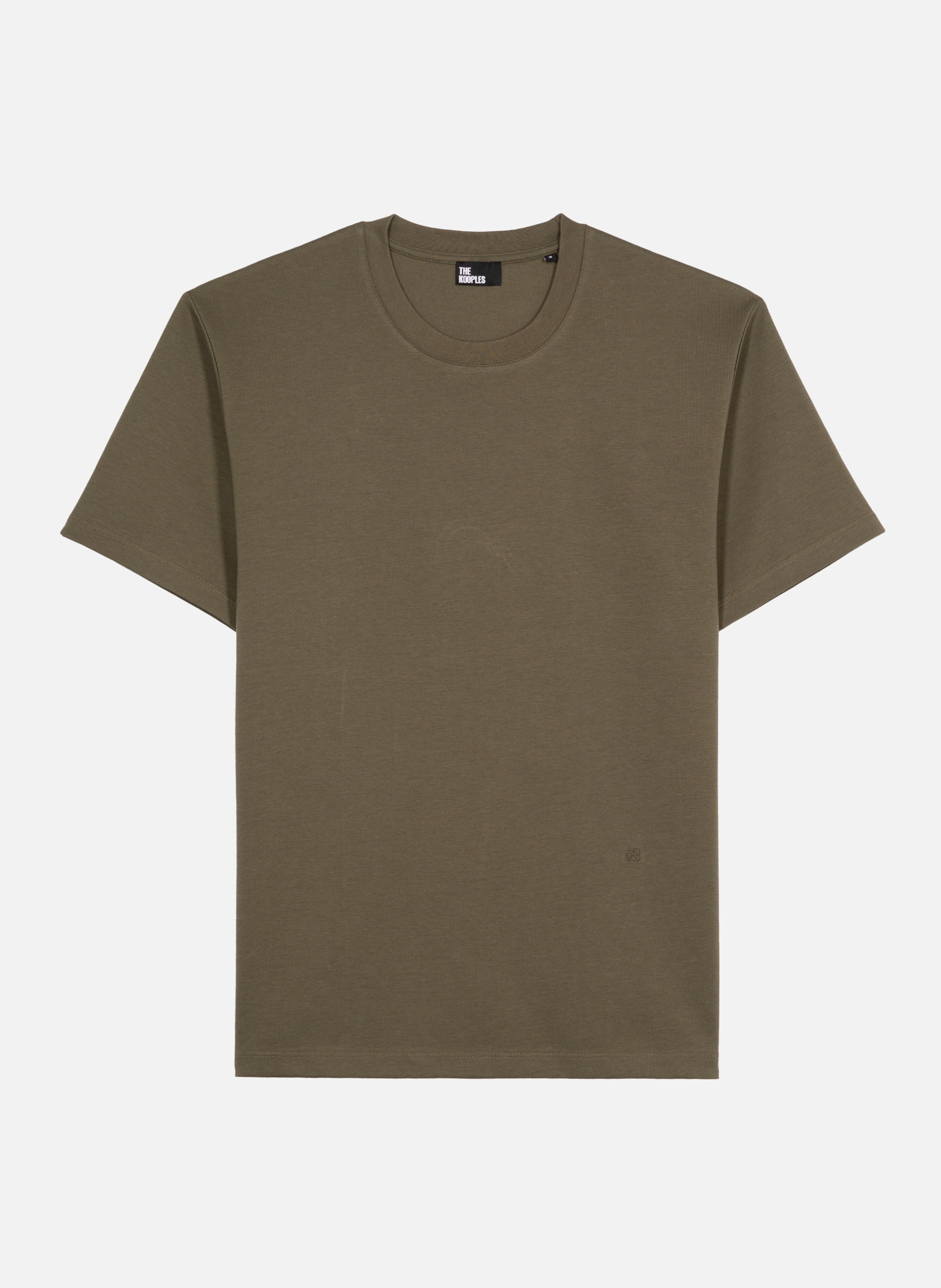 T-shirt droit uni THE KOOPLES Vert