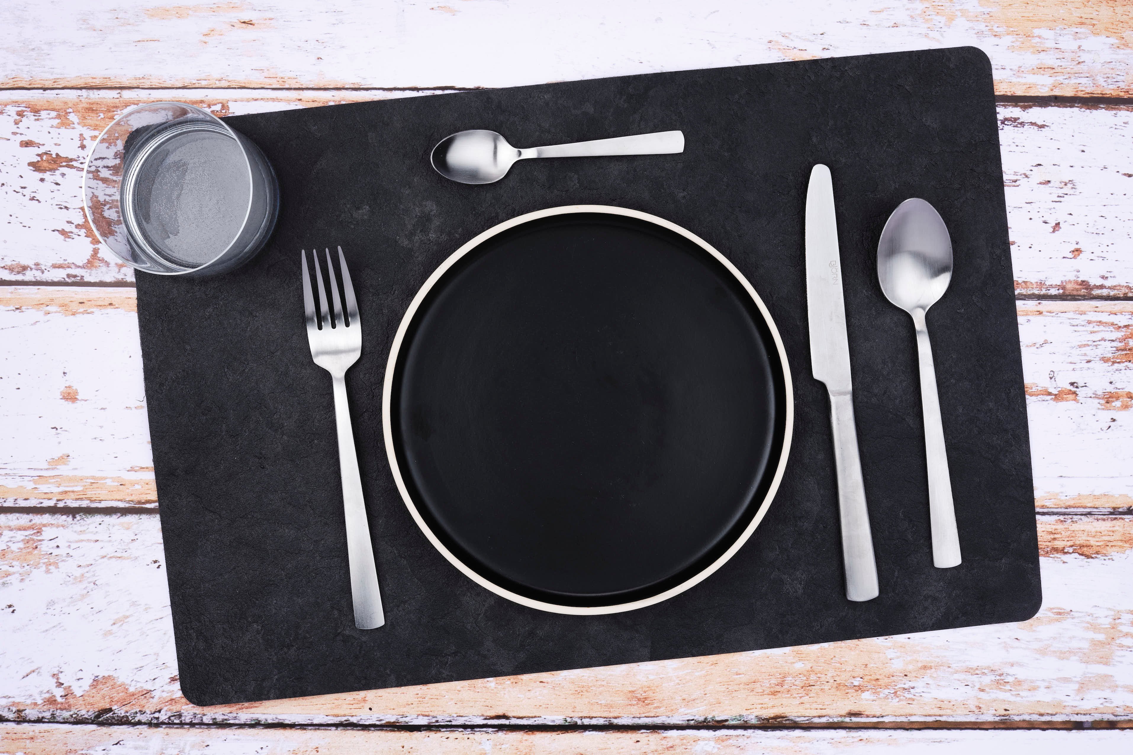 Set of 6 Telmo teaspoons - silver BJORN Silver