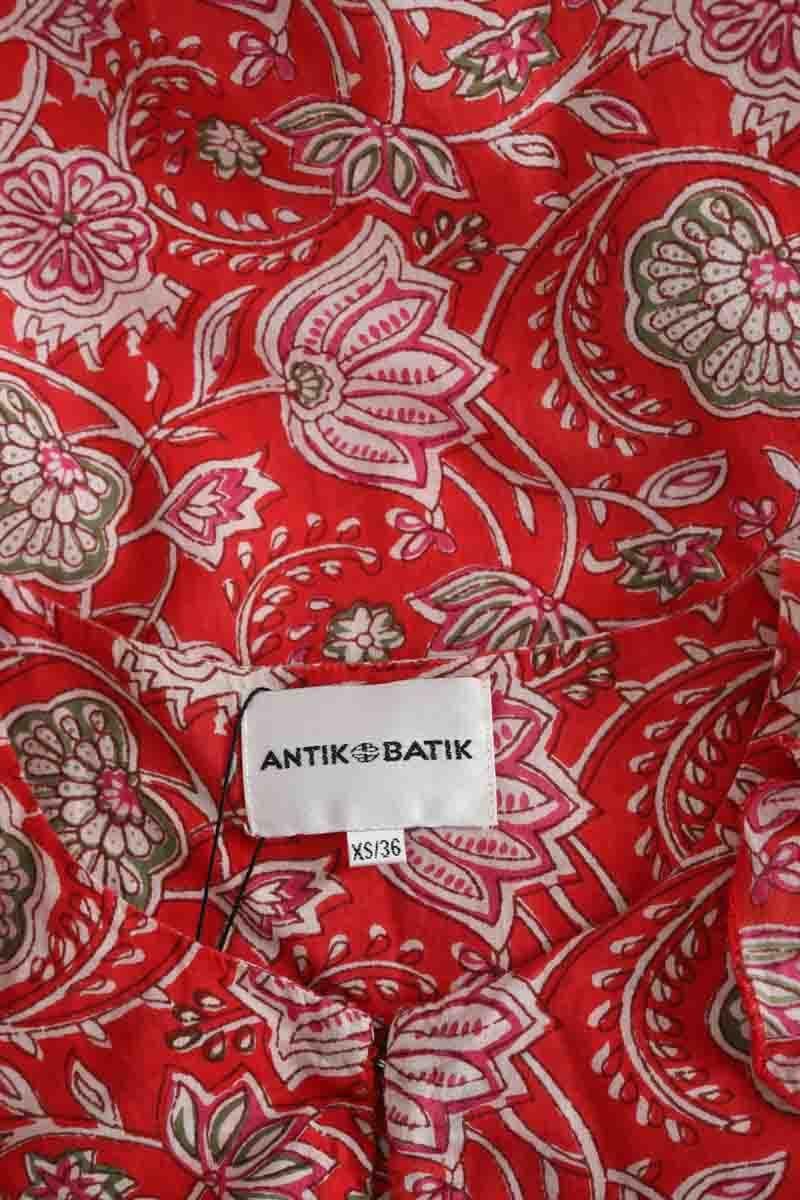 Cotton dress ANTIK BATIK - Seconde Main Red