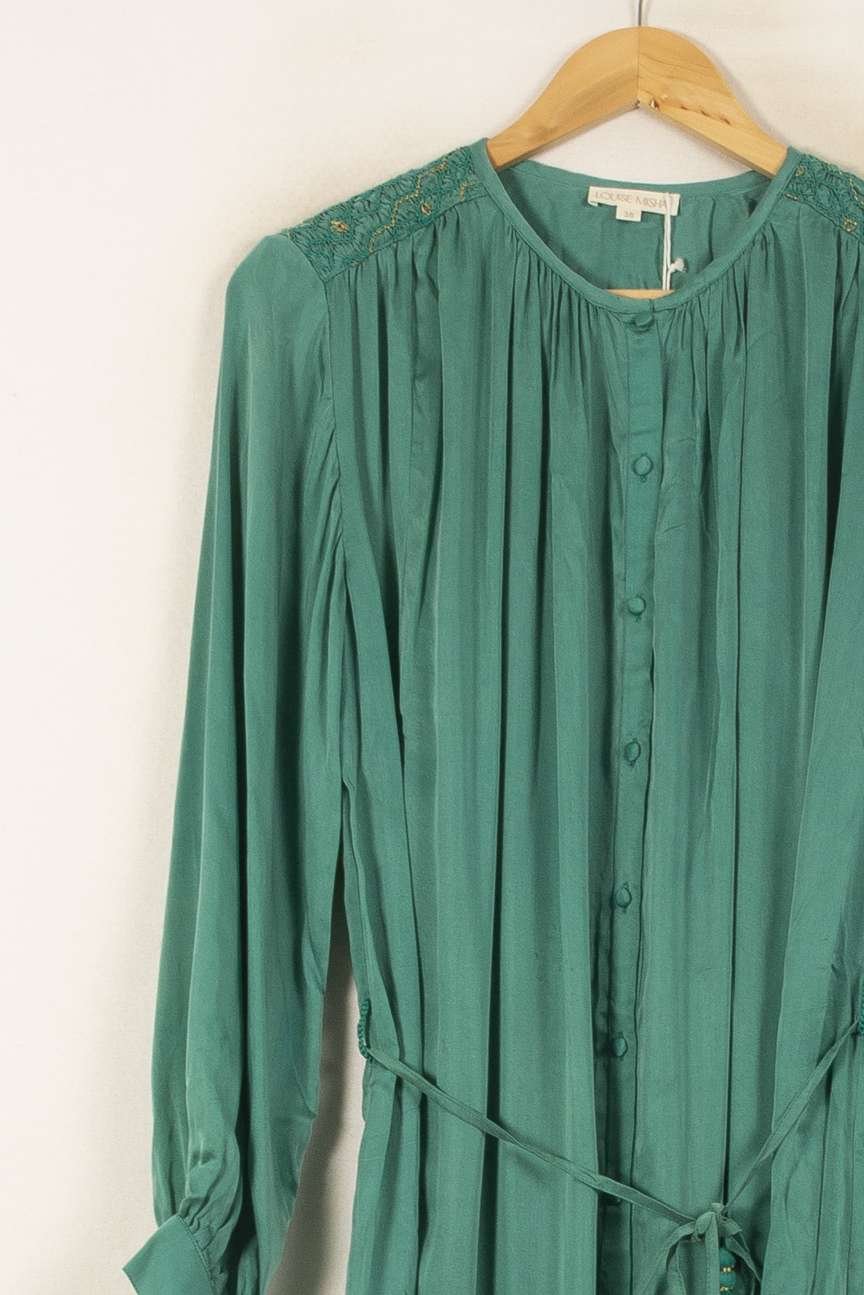 Long dress LOUISE MISHA - Seconde Main Green