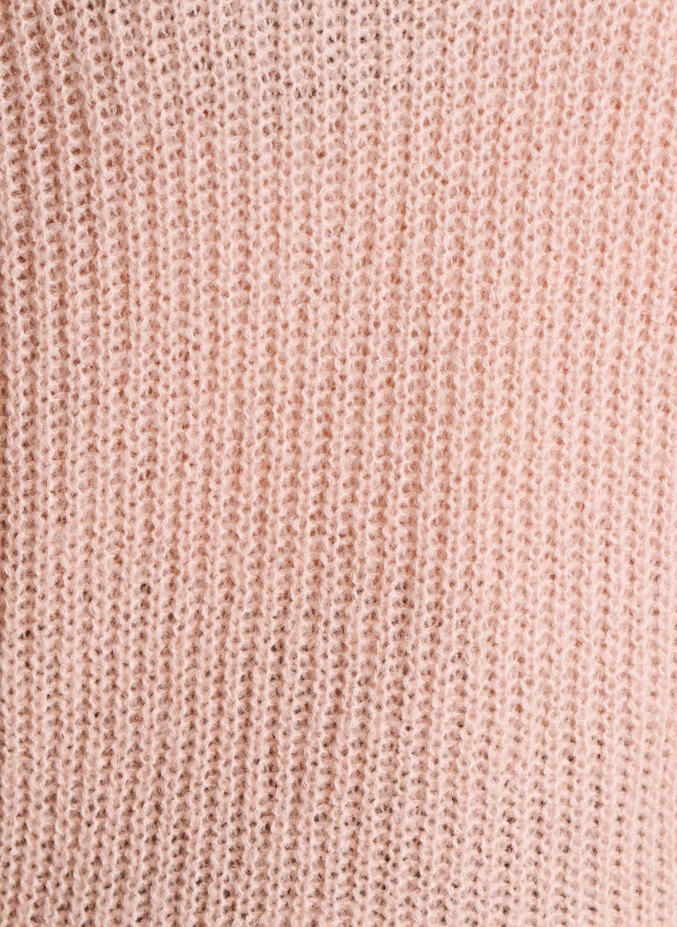 Rollkragenpullover aus Strick LA FEE MARABOUTEE Rosa