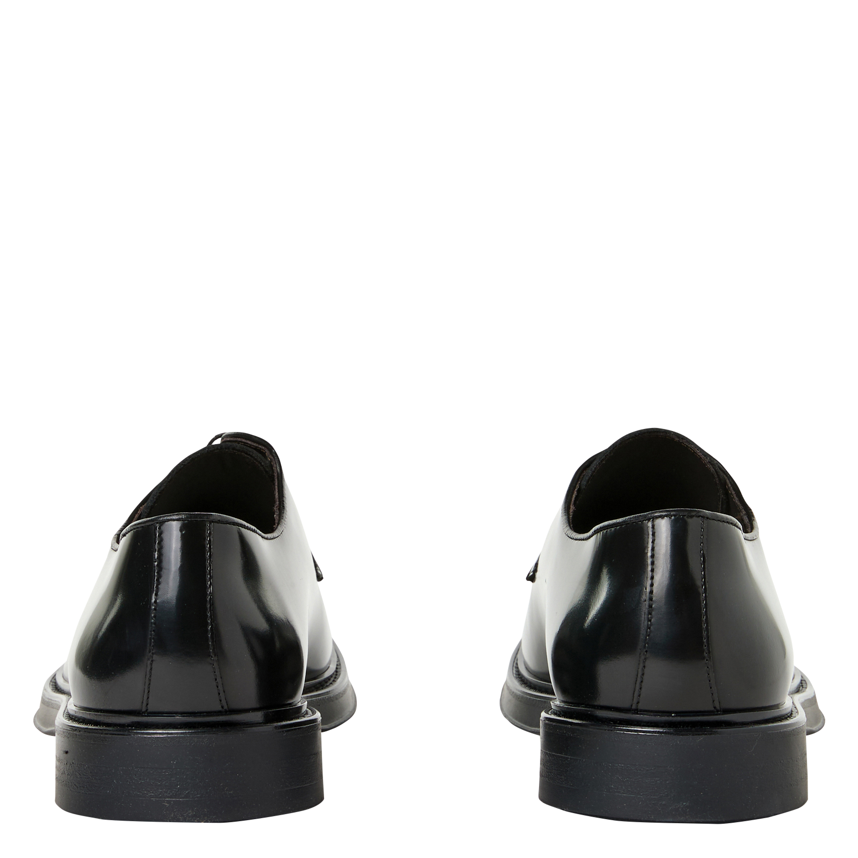 Leather Derby shoes SAISON 1865 Black