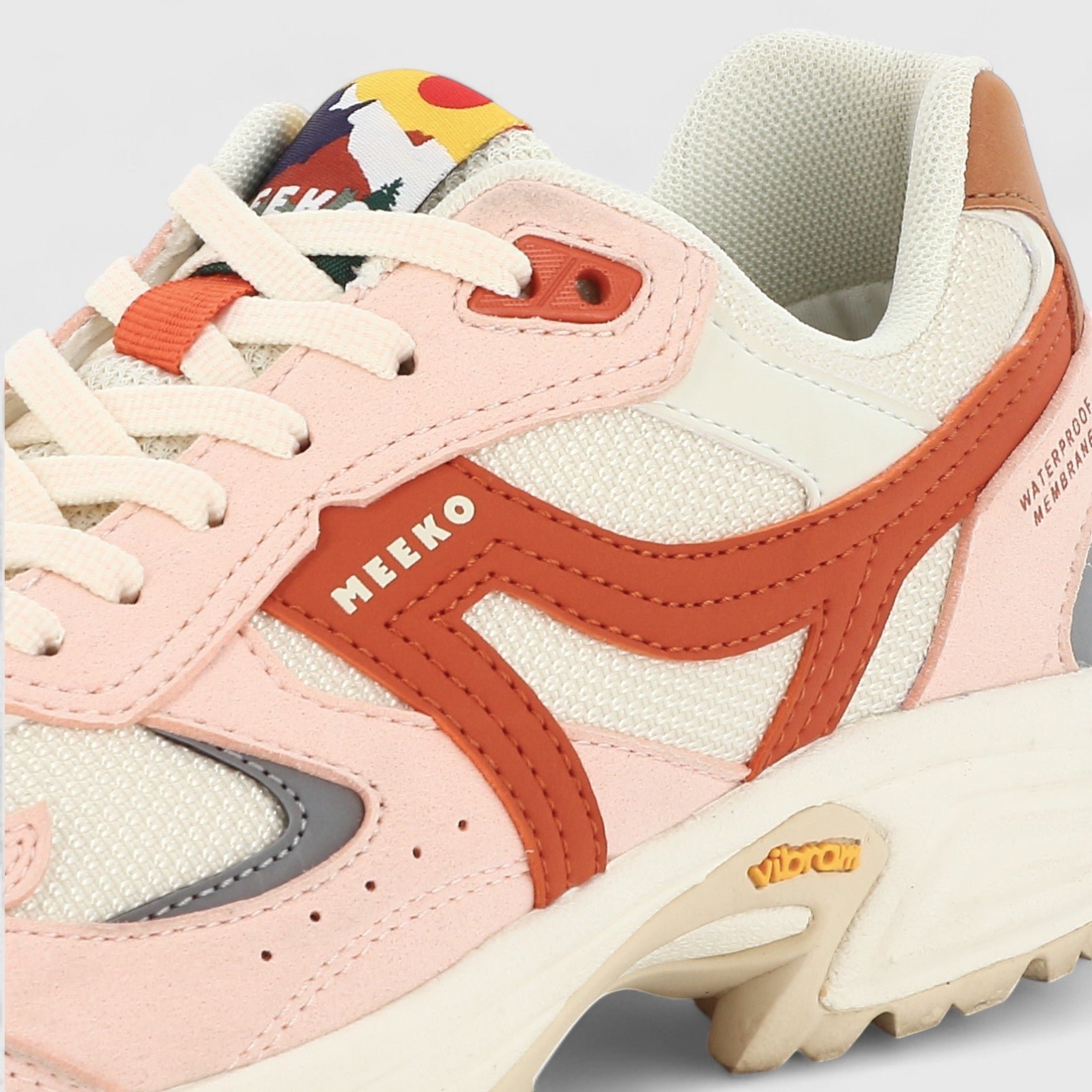Baskets techniques et durables MEEKO Rose