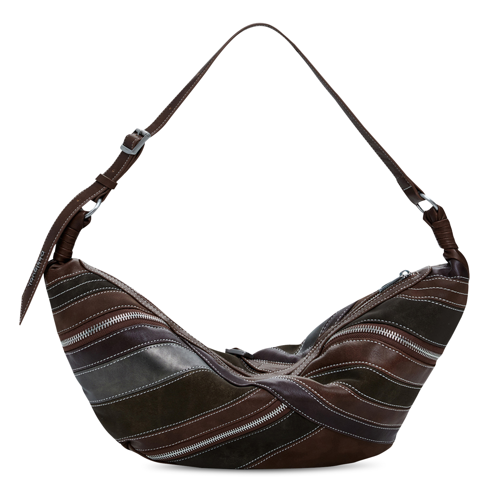 Schultertasche mit Schnallen DESIGUAL Braun