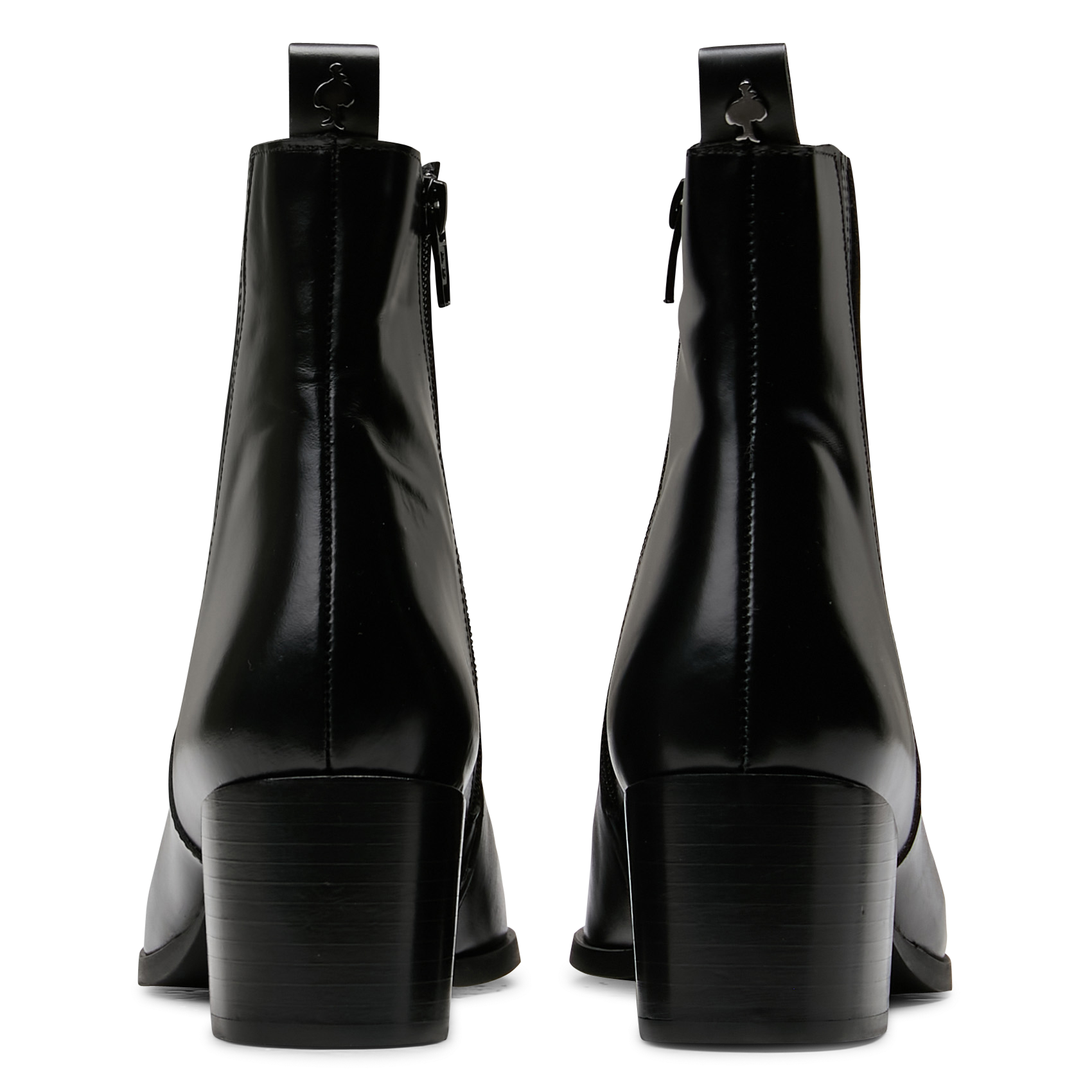 Bottines en cuir ONE STEP Noir