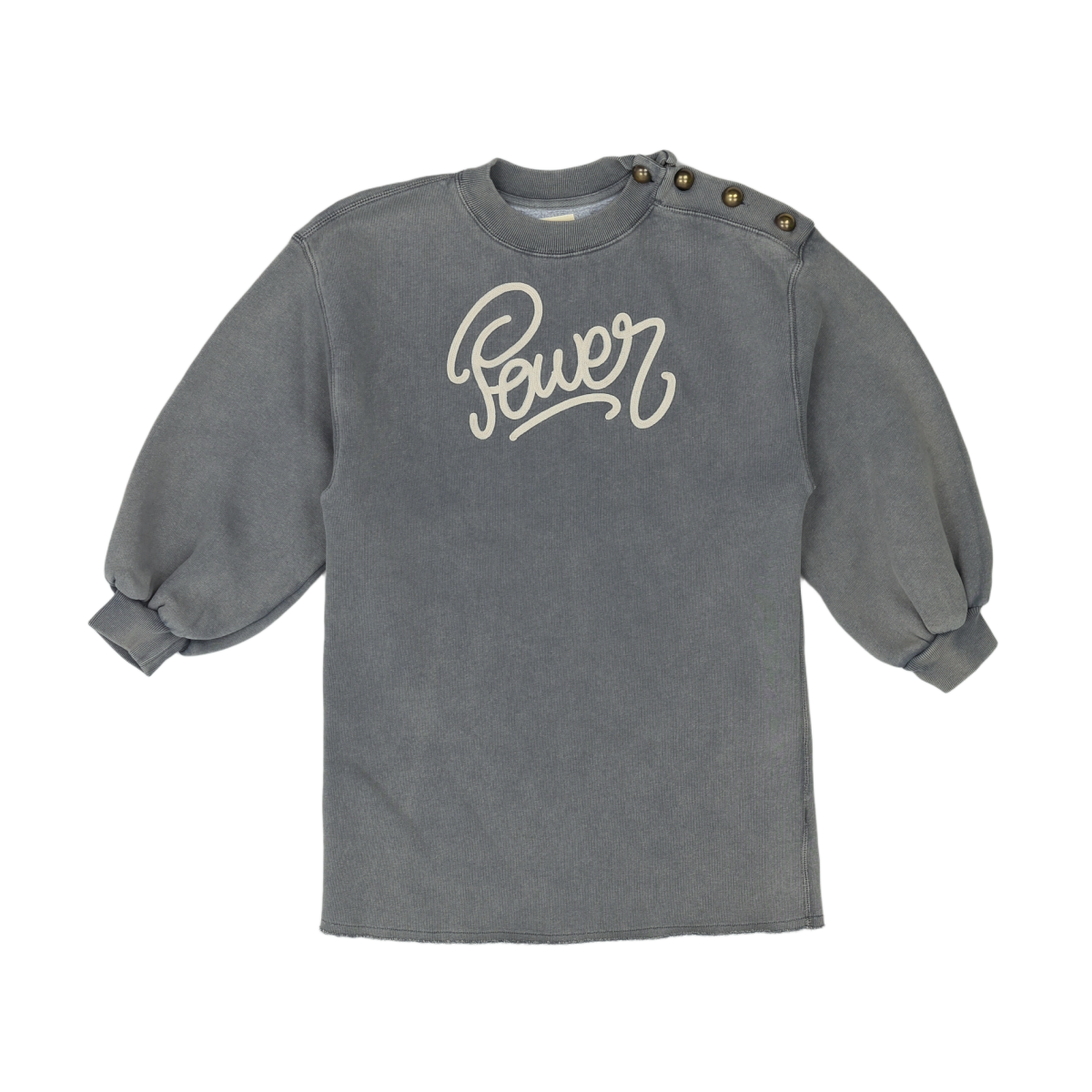 Grey Kids Dress - 12 years BELLEROSE - Seconde Main Grey