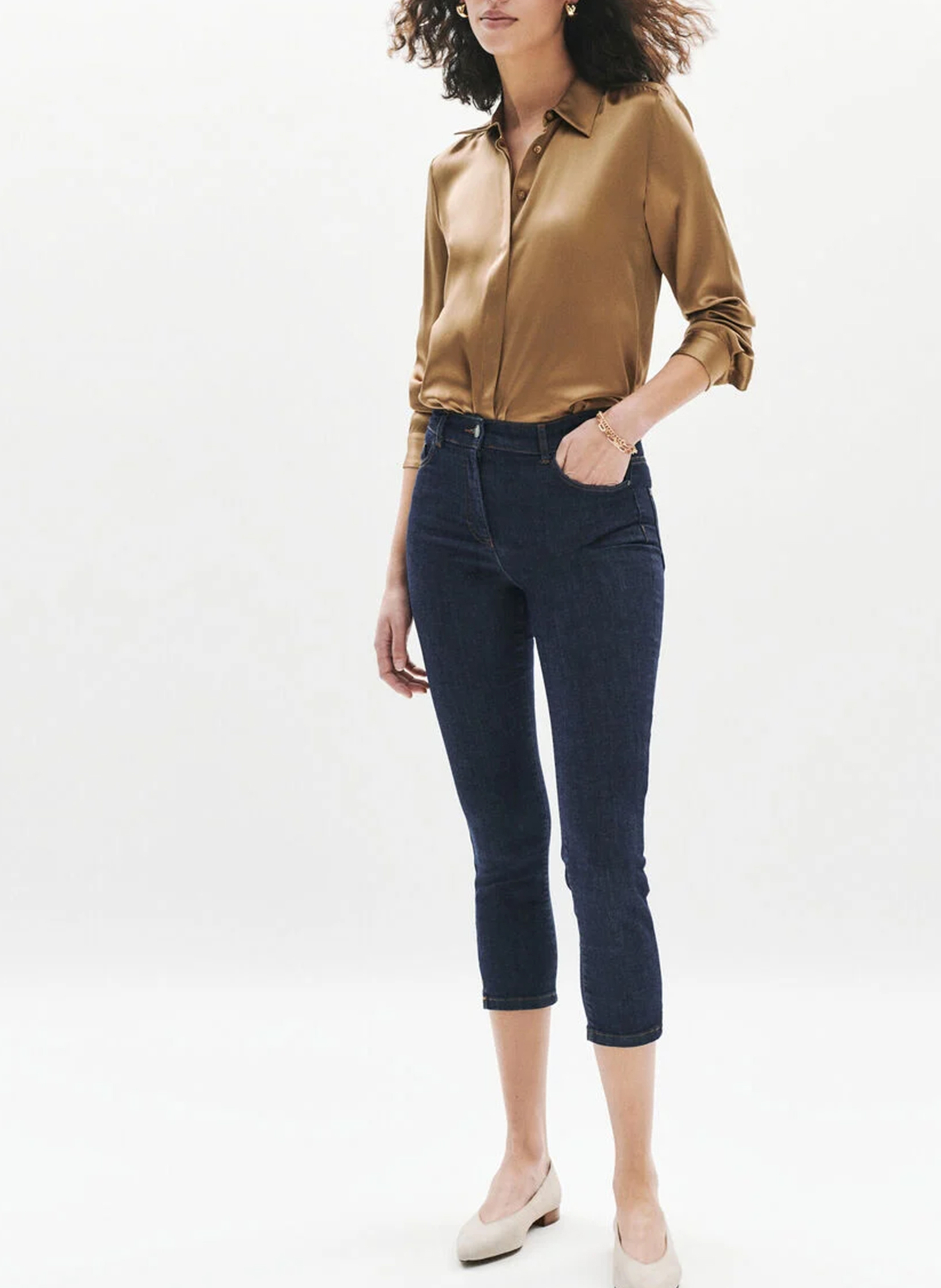 Slim-fit stretch jeans CAROLL Blue