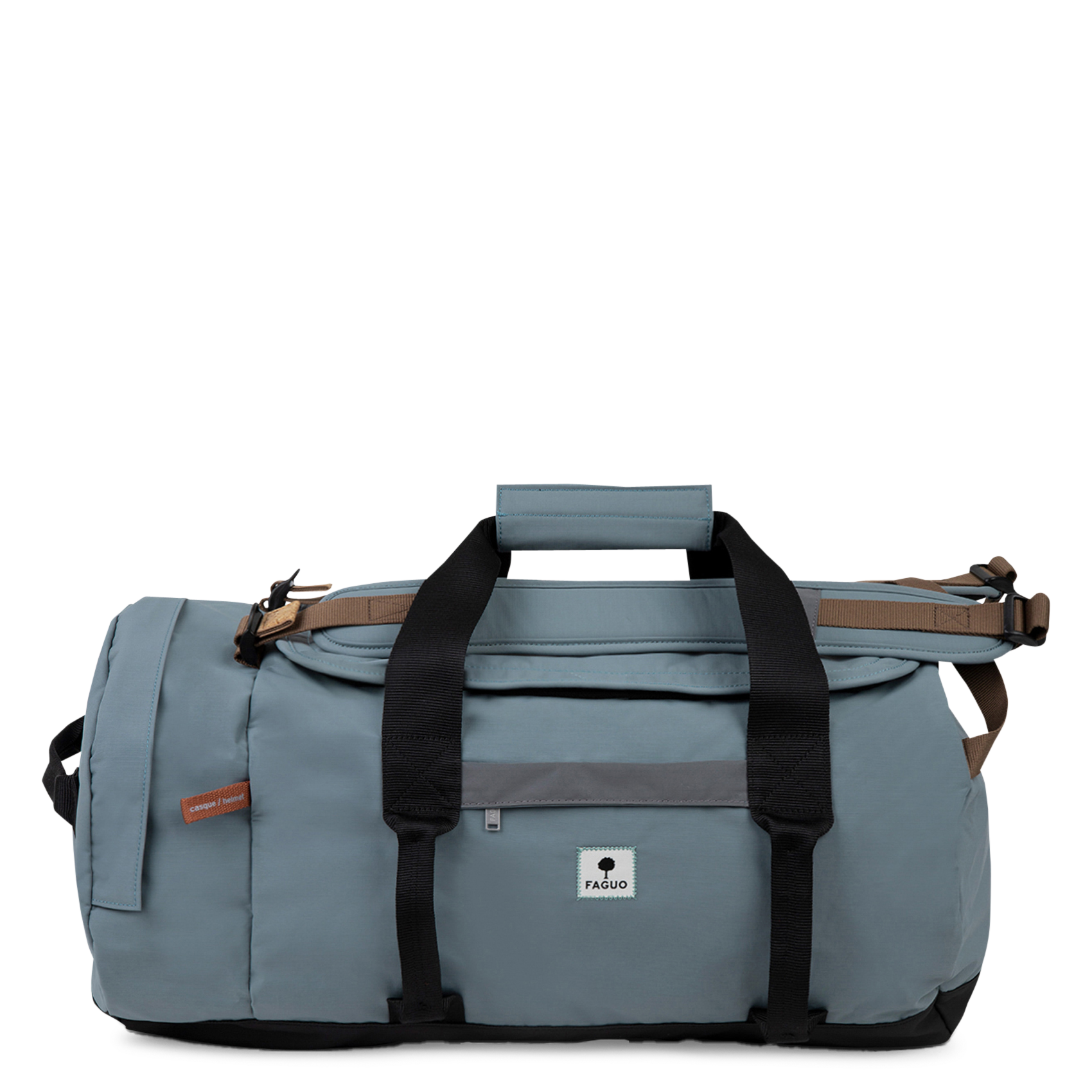 Travel bag made from recycled material FAGUO Blue