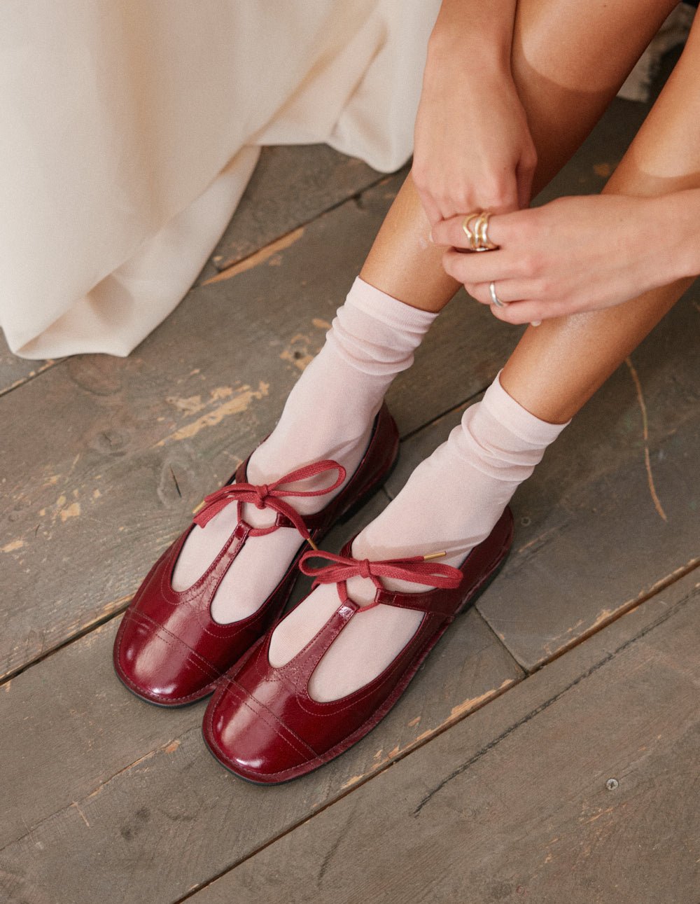 Ballet pumps ODAJE Red