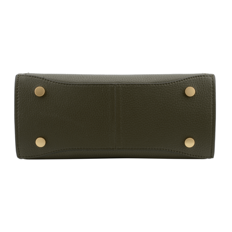 Handbag in calfskin Khaki