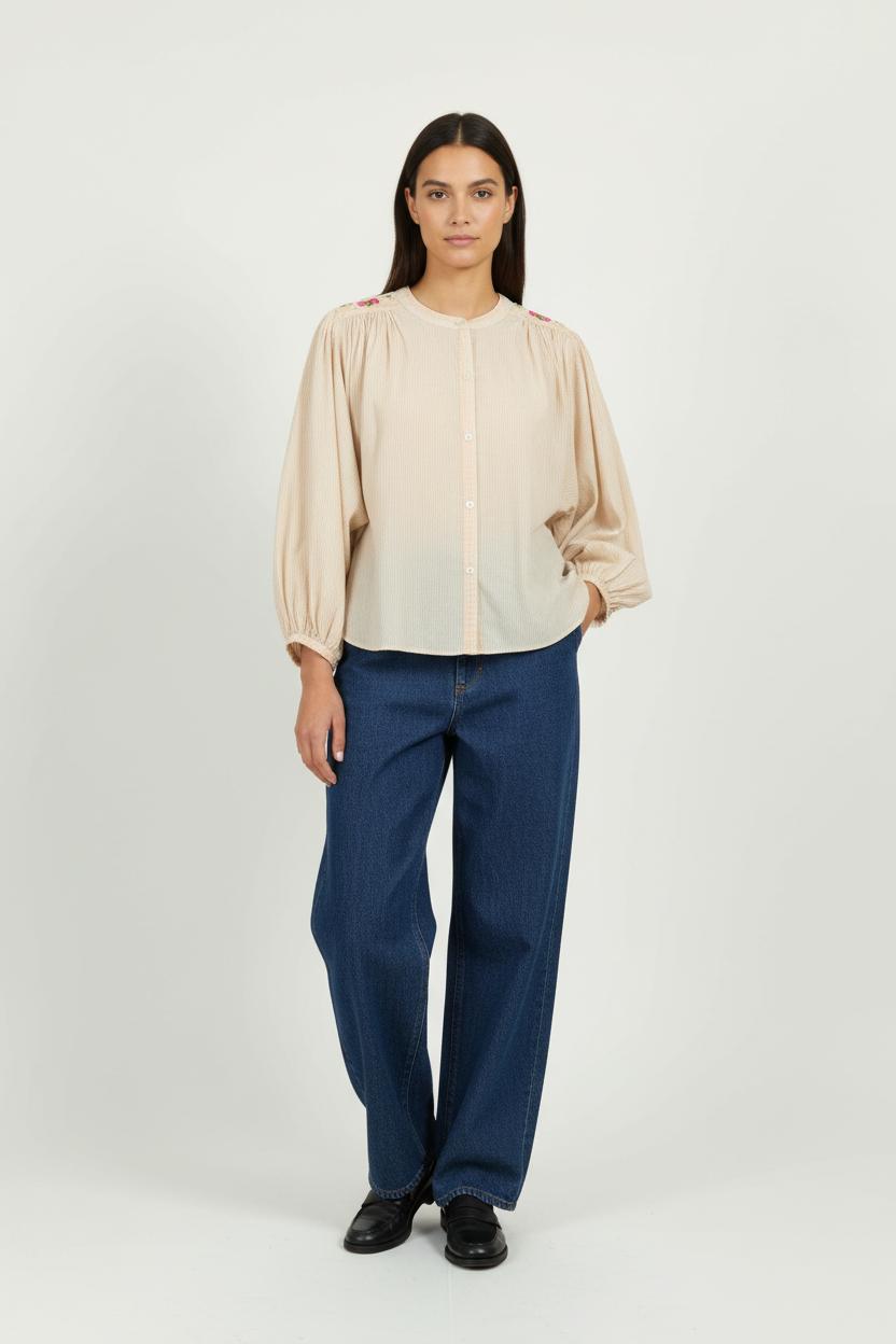 Blouse LOUISE MISHA - Seconde Main Beige