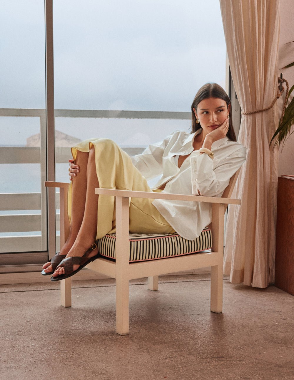 Sandales ODAJE Marron