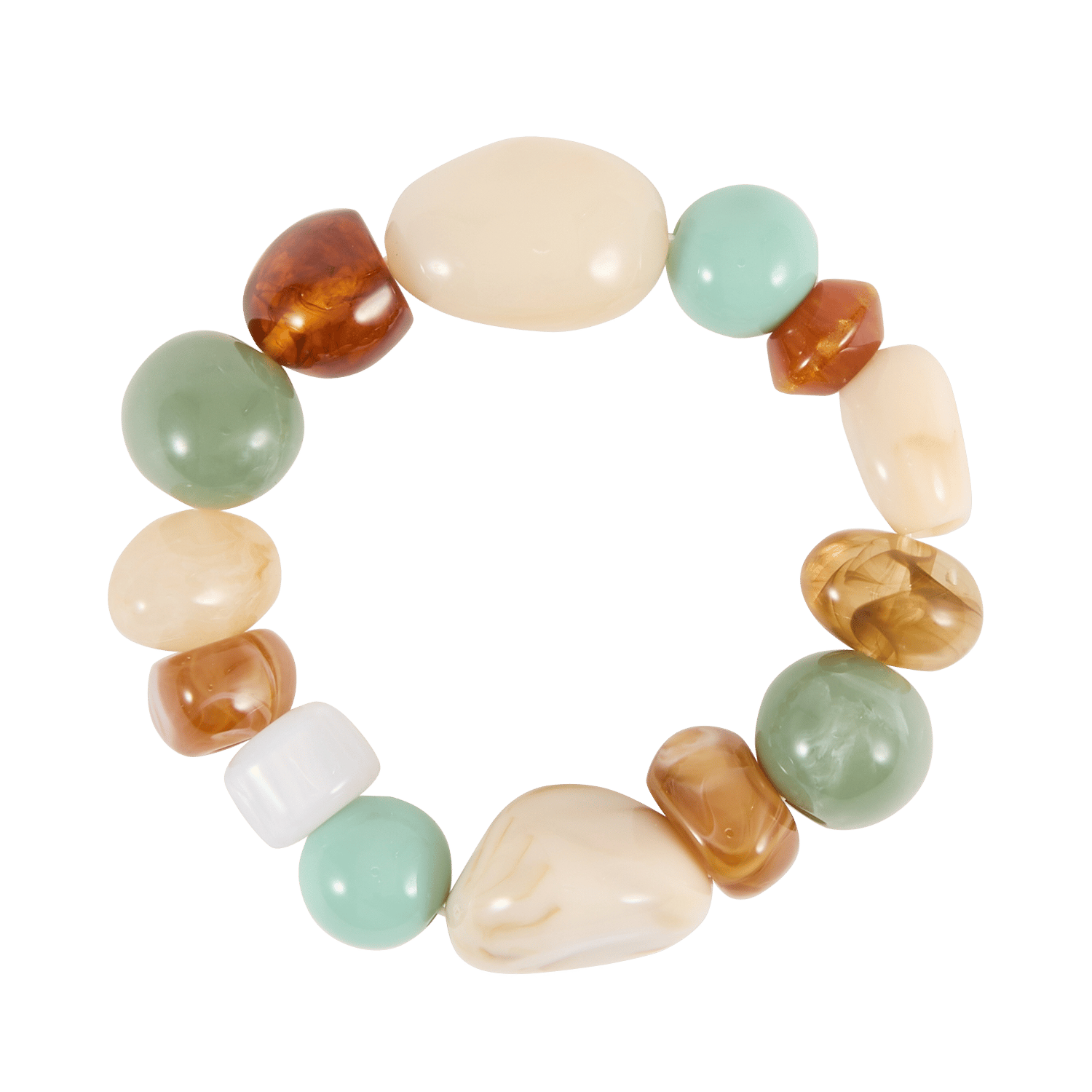 Armband aus Harz AU PRINTEMPS PARIS Blau