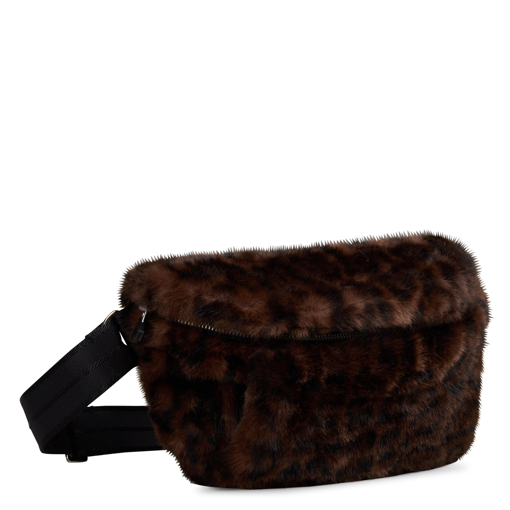 Faux fur waist bag BELLEROSE Grey