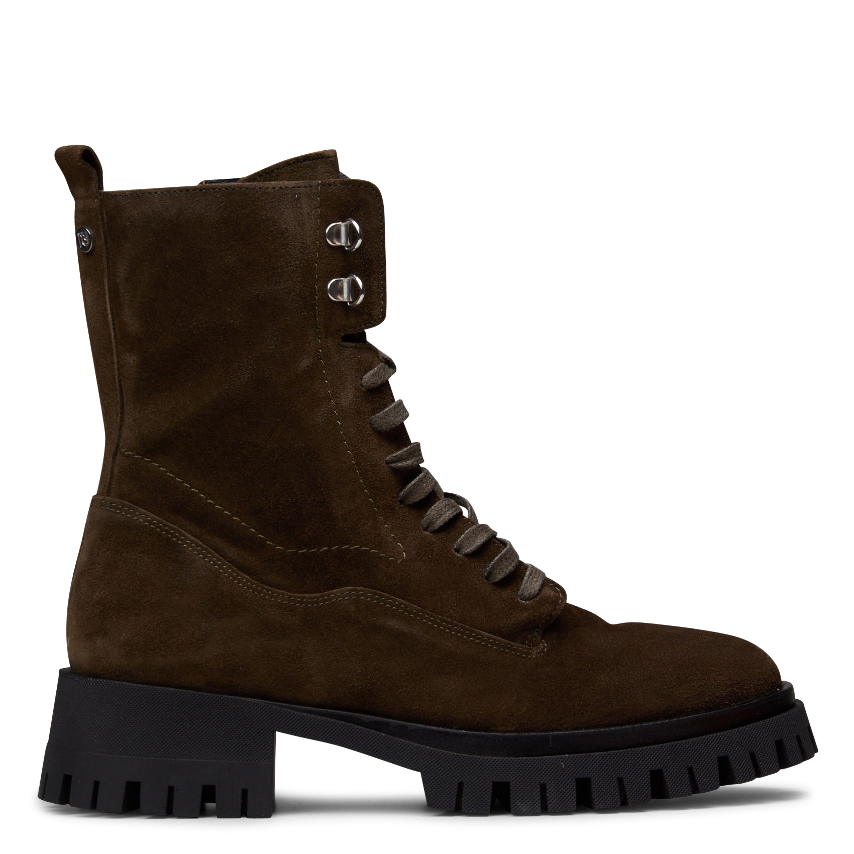 Leather ankle boots MELLOW YELLOW Khaki