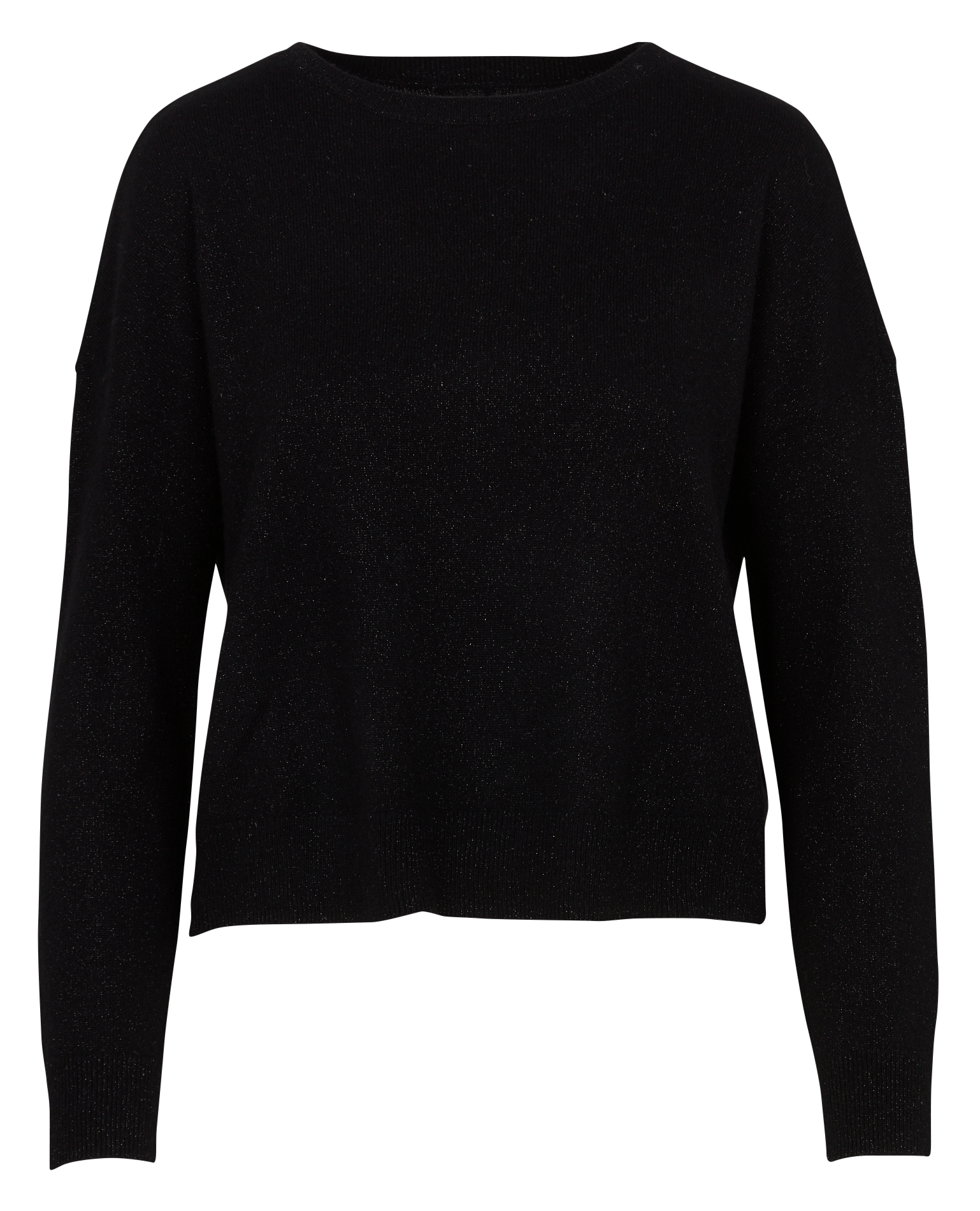 Weiter geschnittener Pullover mit Rundhalsausschnitt aus metallisiertem Kaschmir SUD EXPRESS