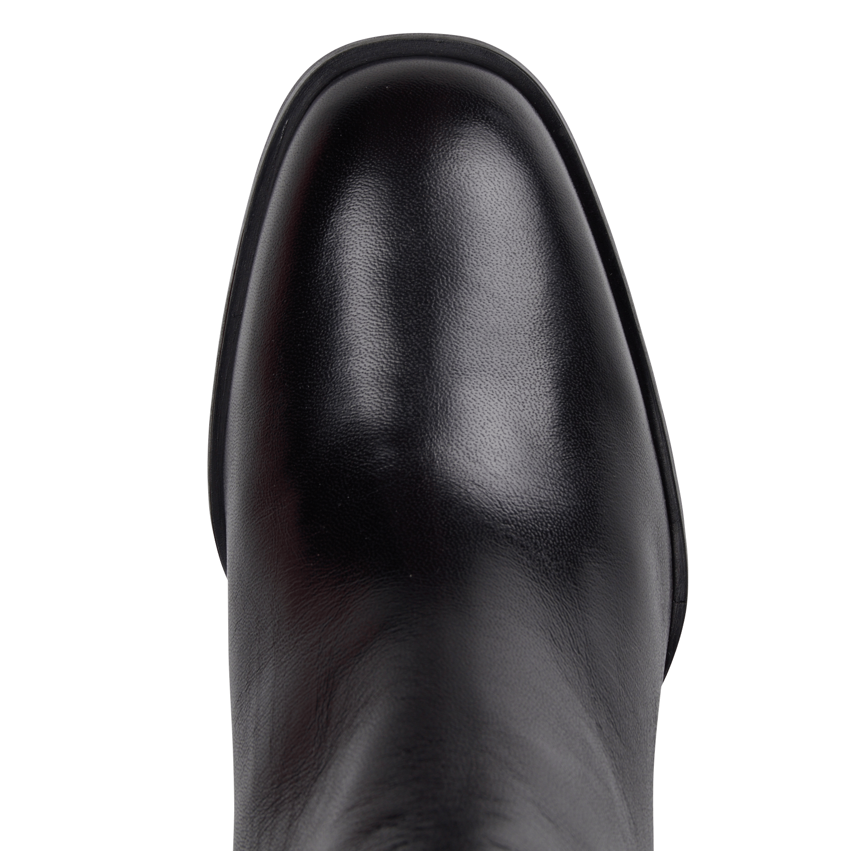 Leather mid-calf boots MELLOW YELLOW Black