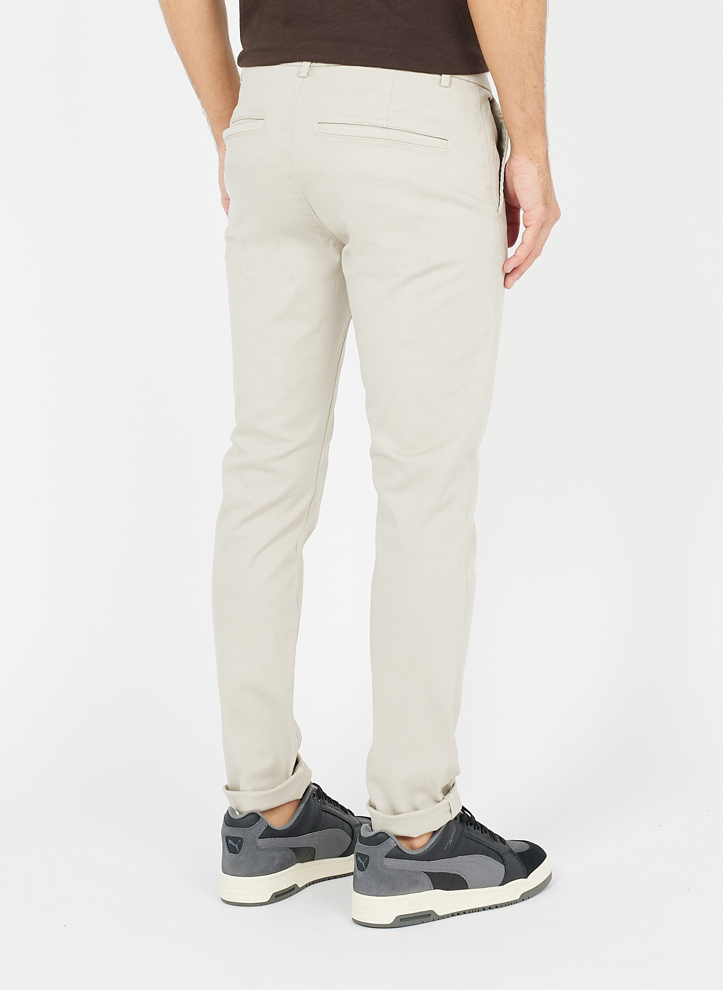 Chino | katoenblend IKKS Beige