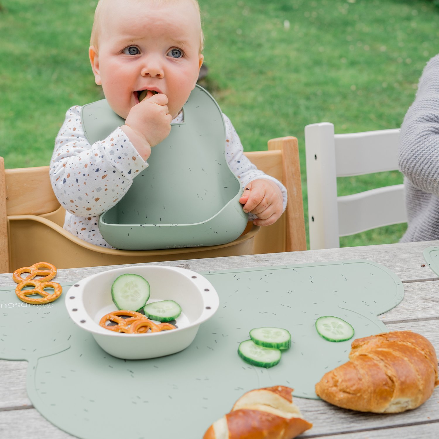 Set de table en forme de nuage en silicone KINDSGUT Multicolore