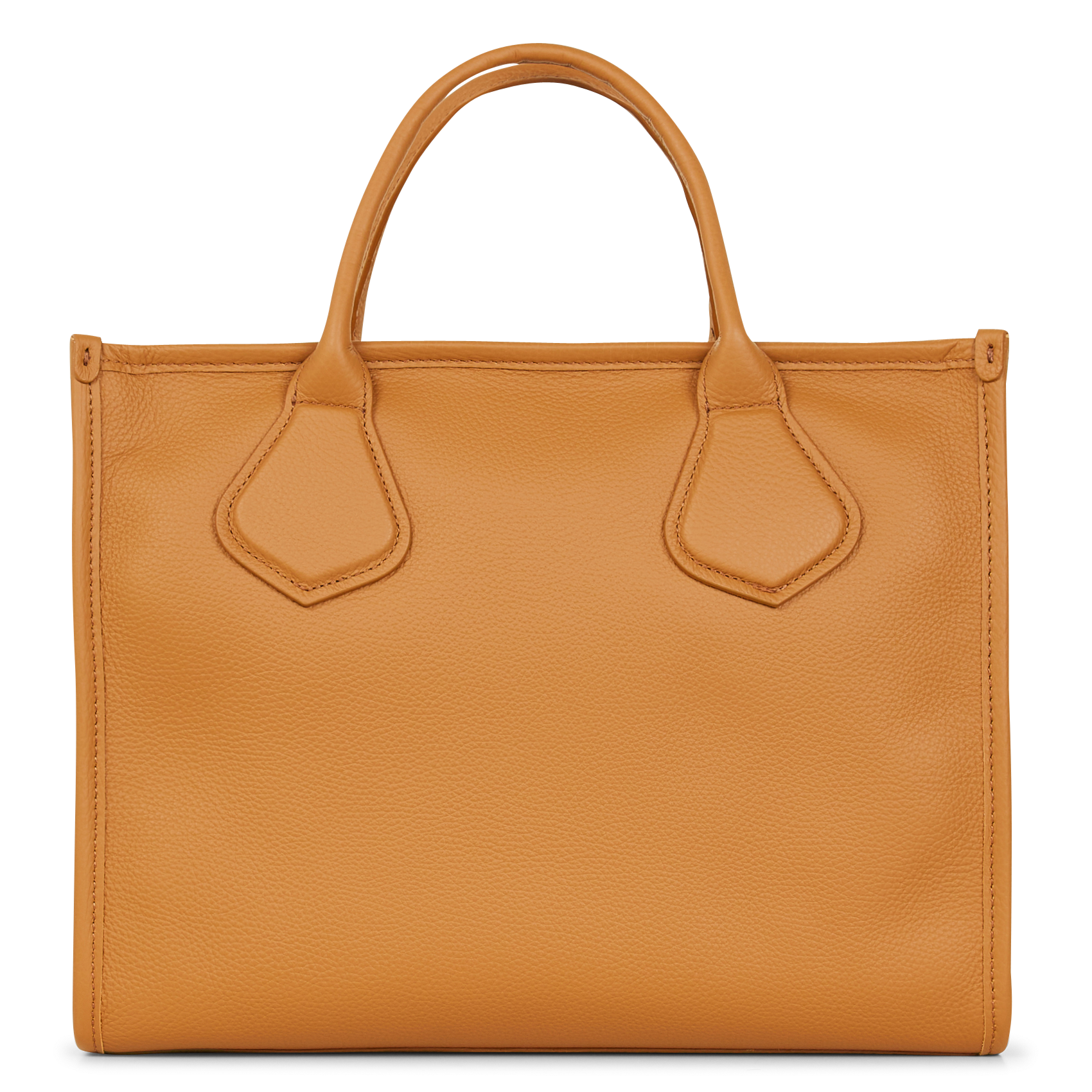 Cabas en cuir LANCEL Beige