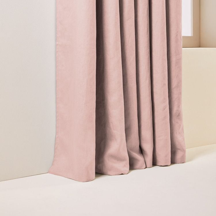 Lined black-out curtain with eyelets MADURA Pink