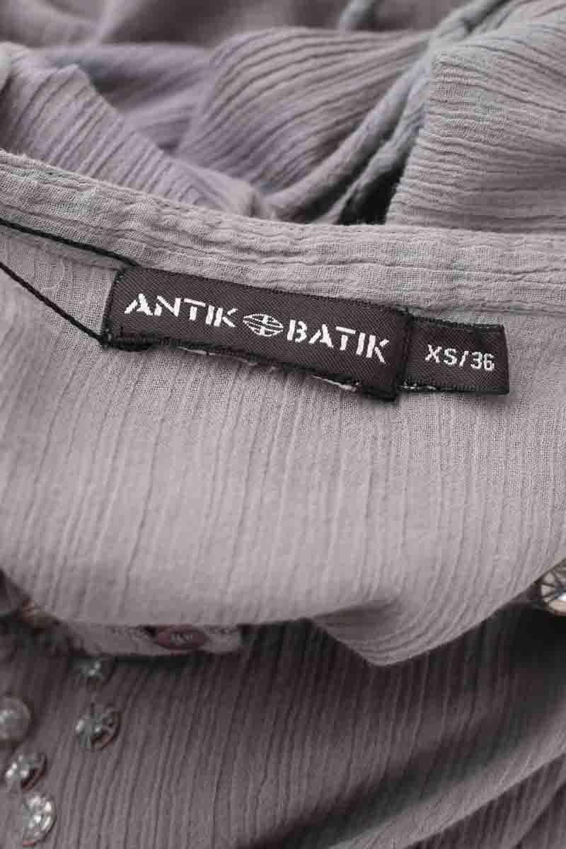 Cotton dress ANTIK BATIK - Seconde Main Grey