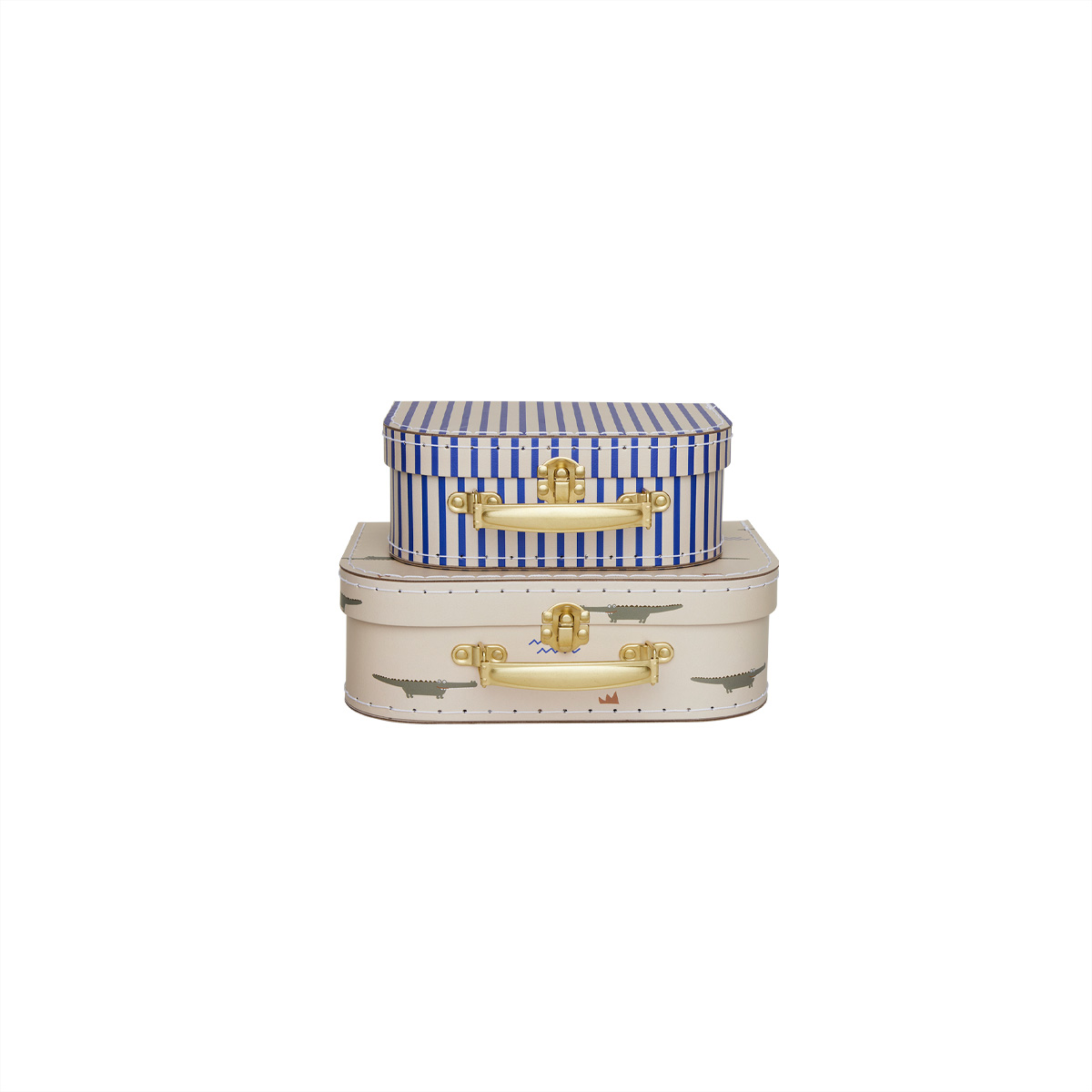 Cardboard suitcase OYOY LIVING DESIGN Beige