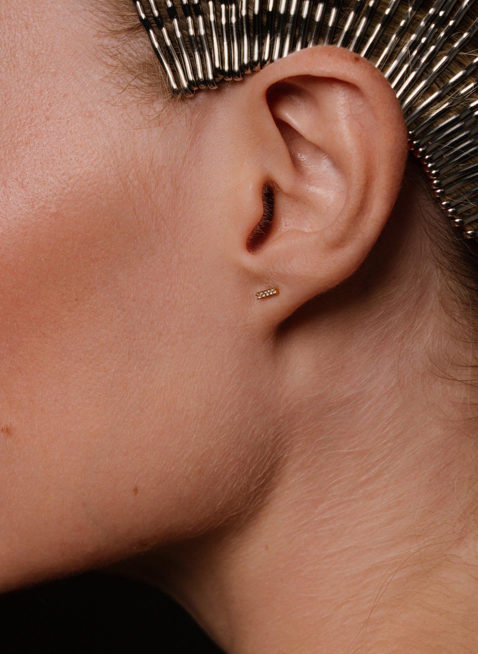 Starry Ekta Earrings AEC Paris Golden