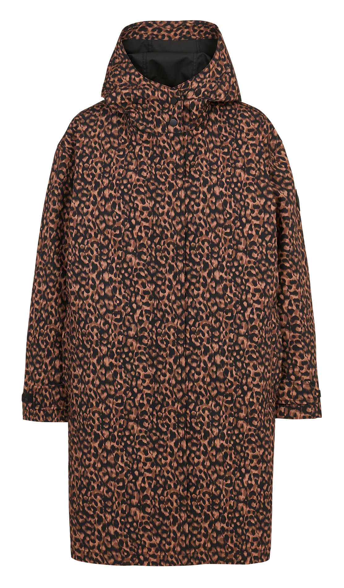 Imperméable oversize imprimé ONE STEP Noir