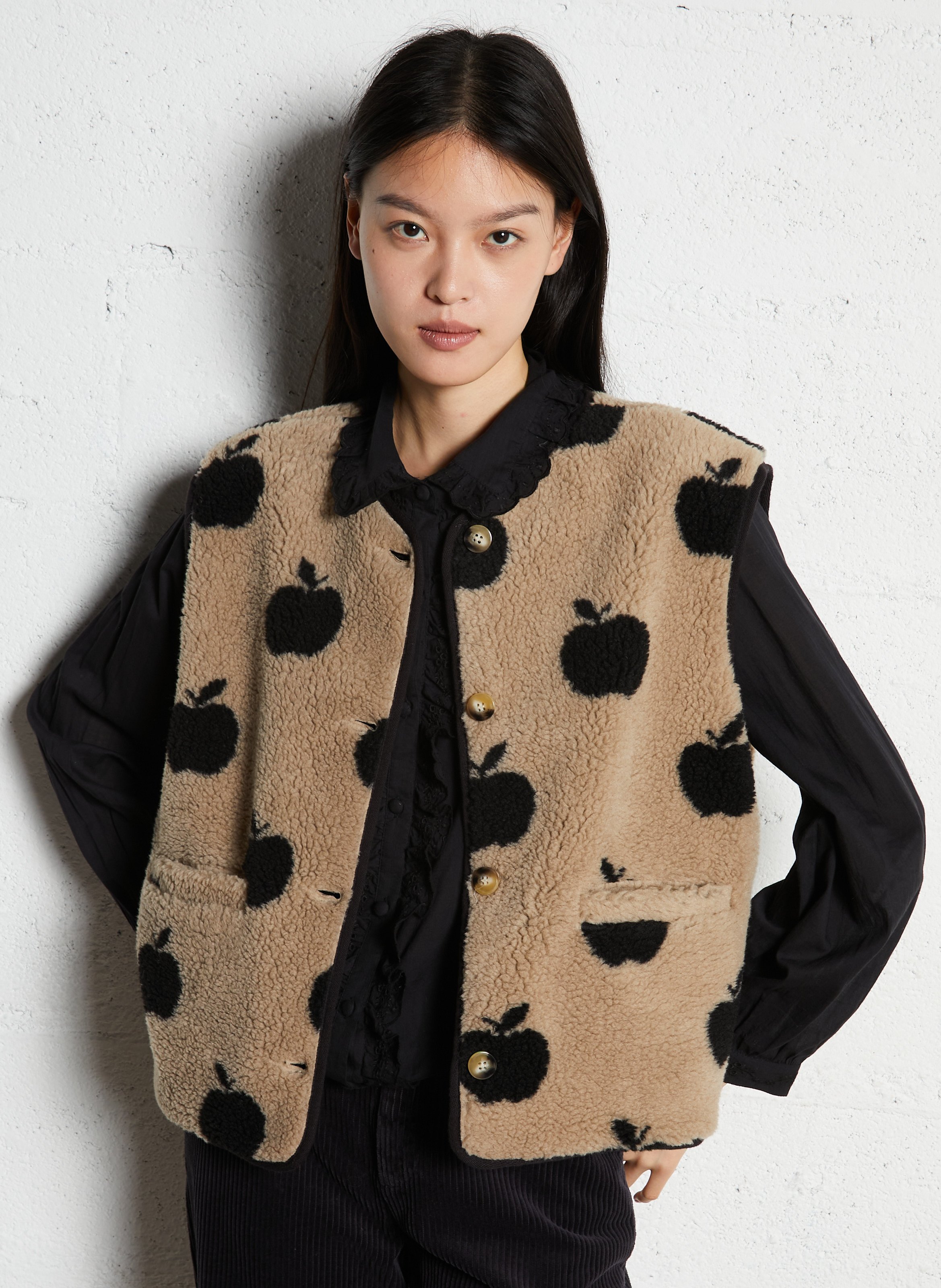 Strickjacke mit Rundhalsausschnitt EMILE ET IDA