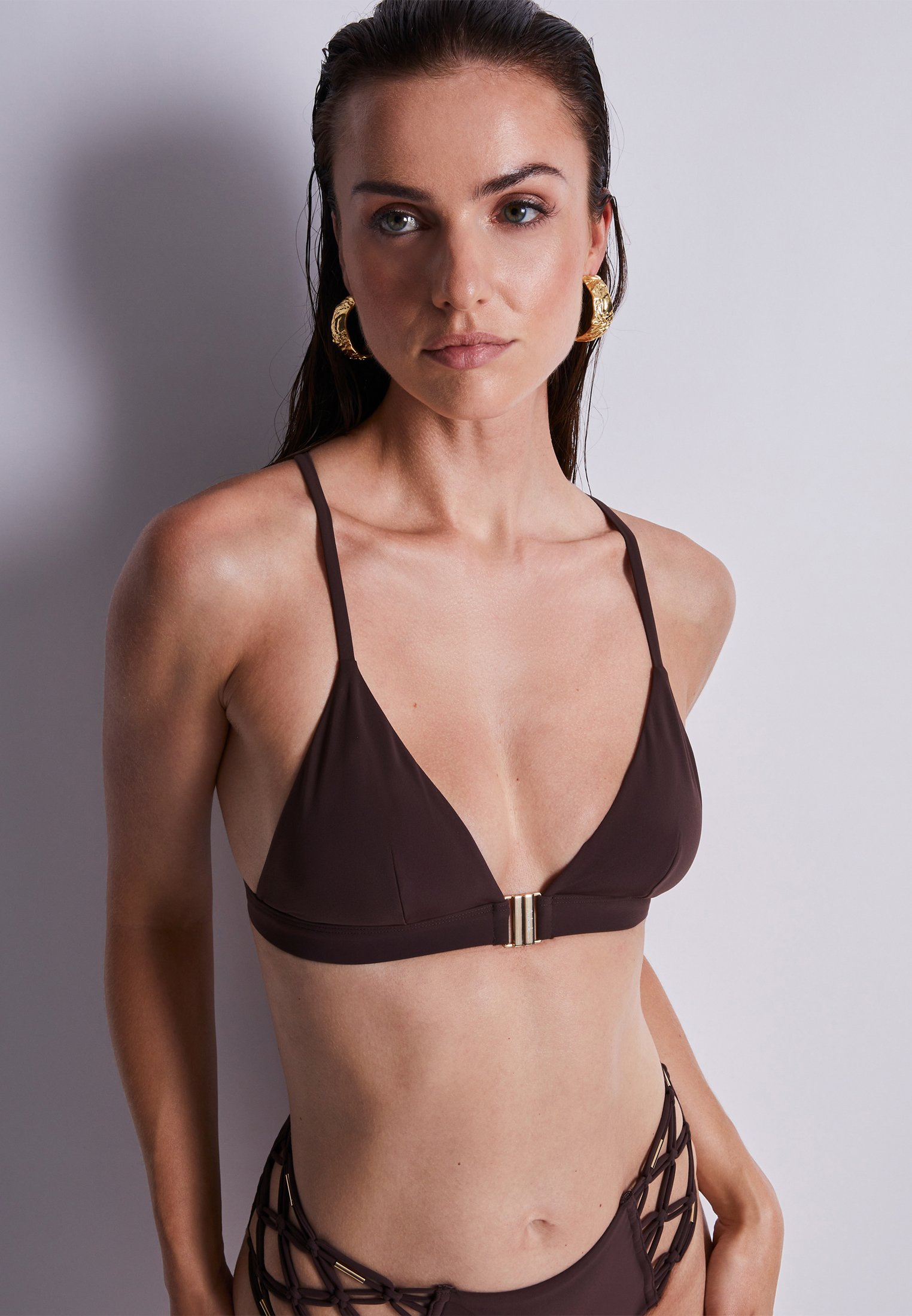 Bikini top AUBADE Brown